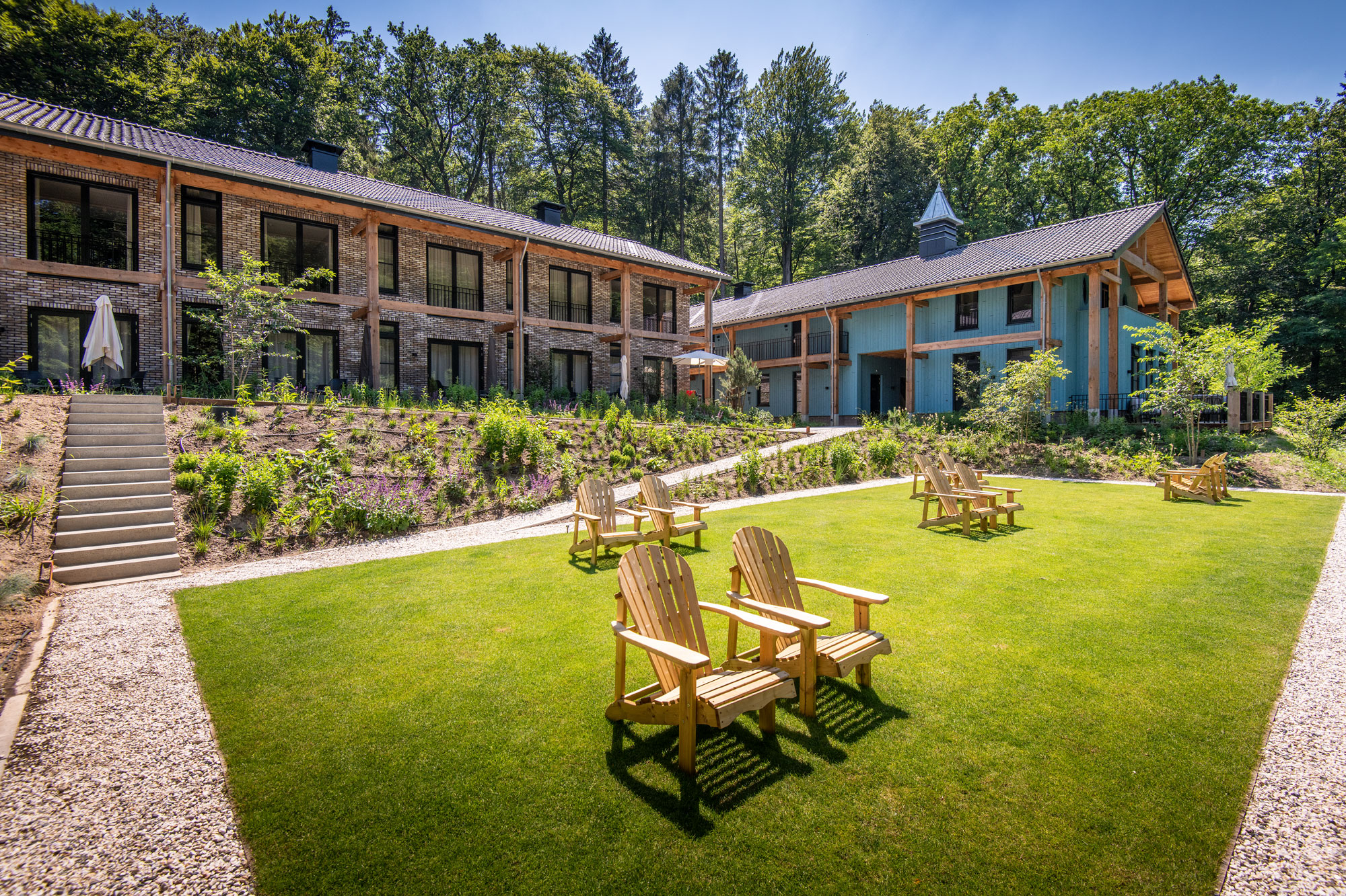Beautiful boutique hotel amidst the forest
