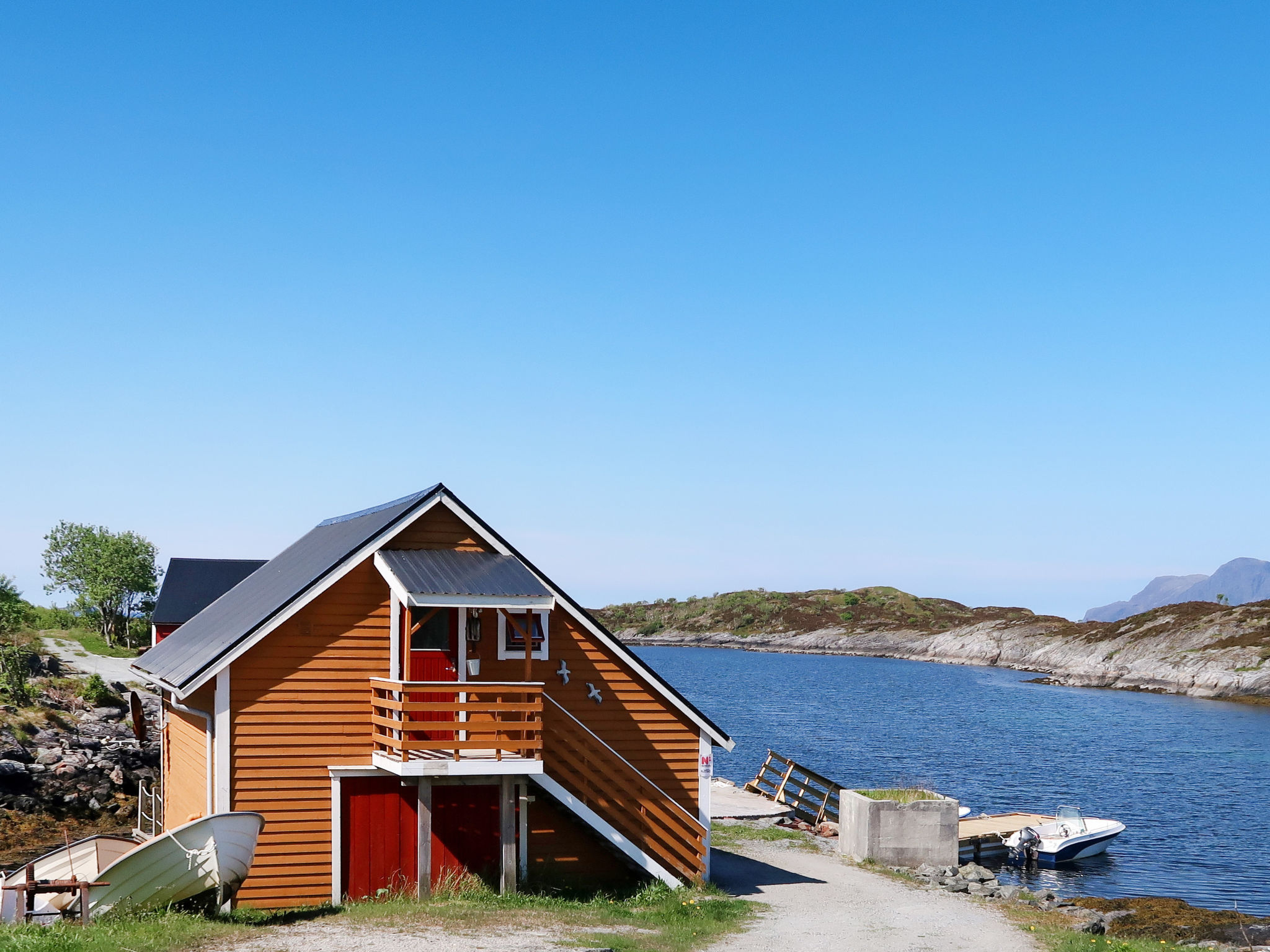 Maison de pêcheur en Norvège