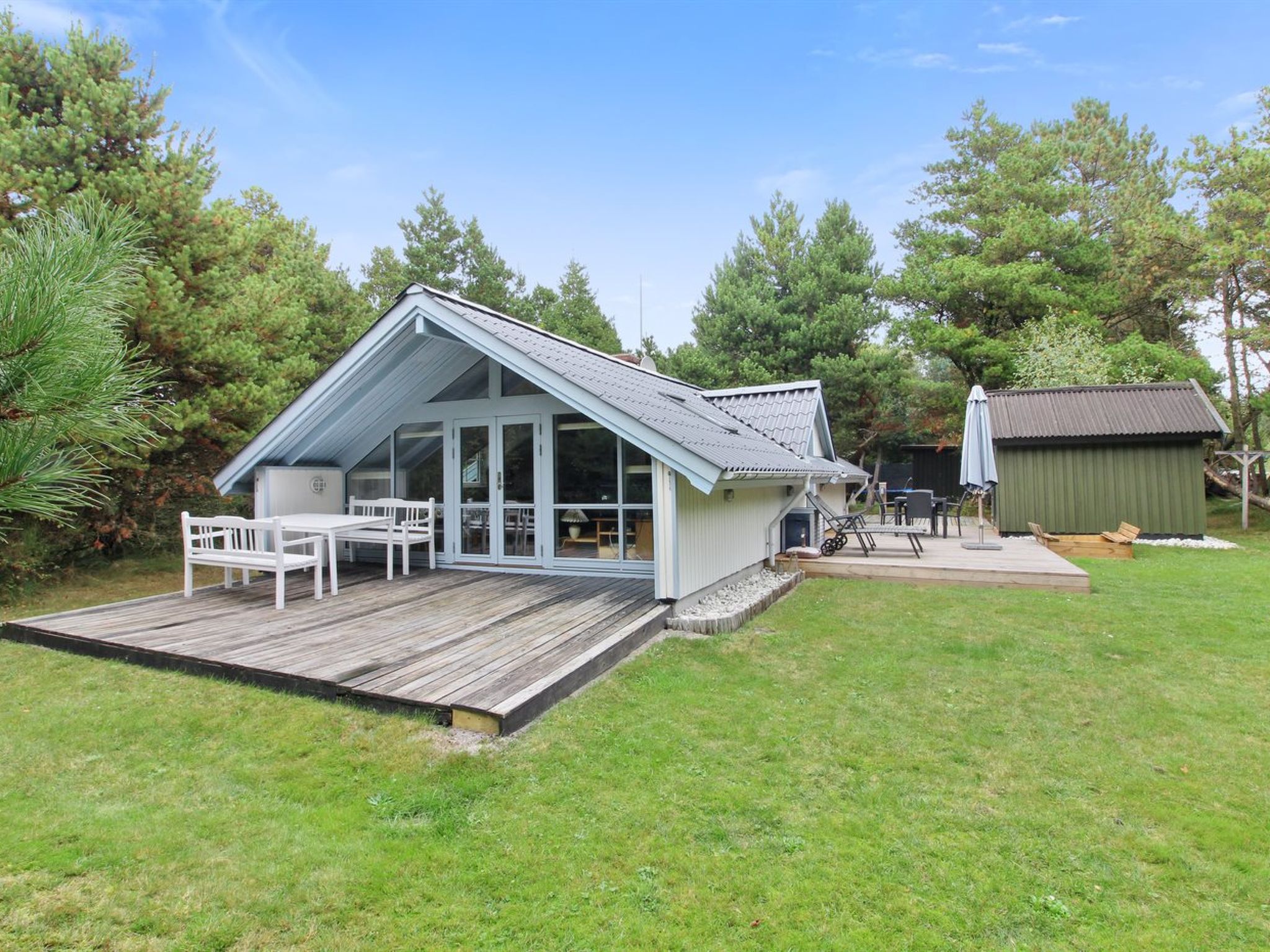 Charaktervolles Ferienhaus aus Holz (4p)