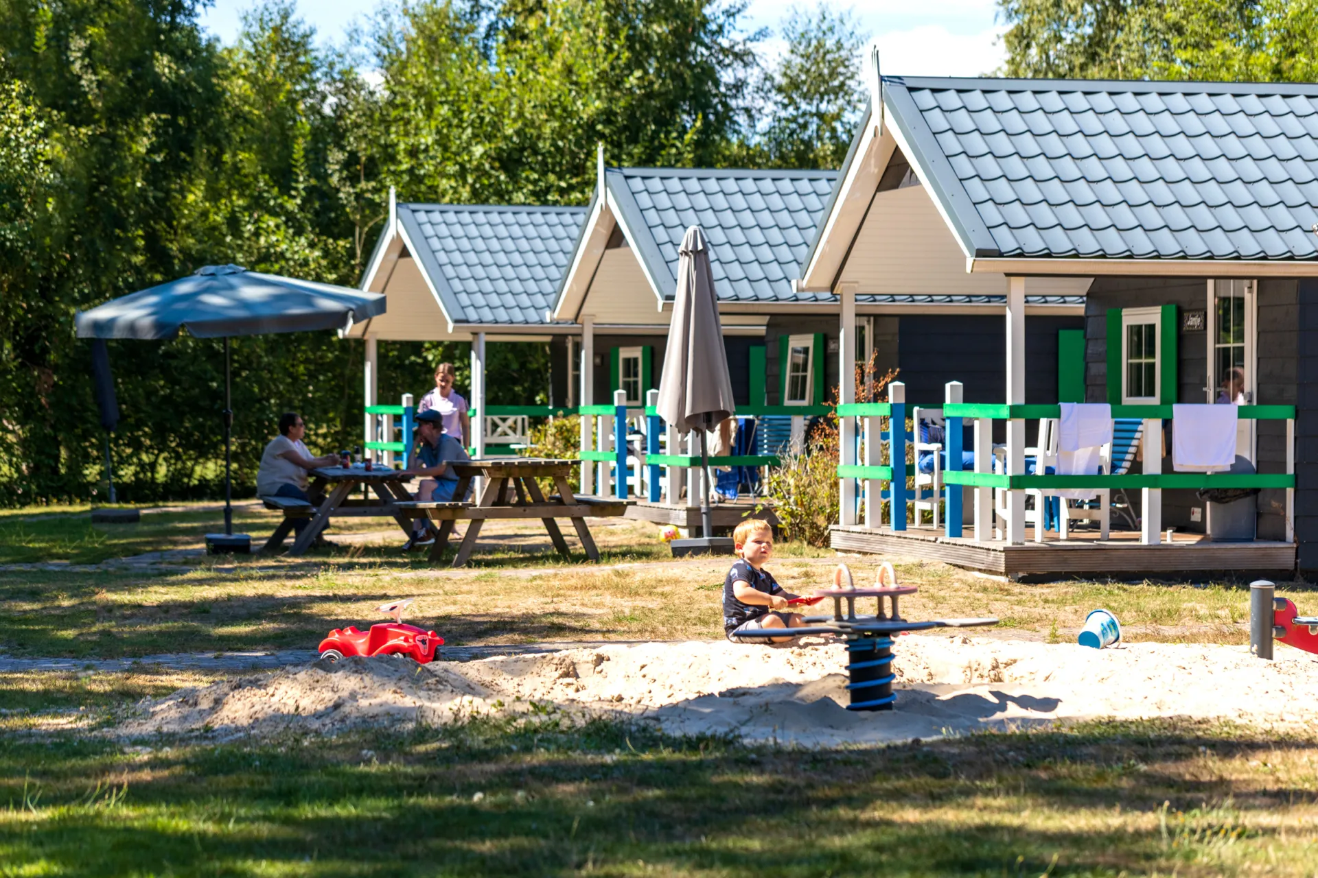 Tiny House op leuke familiecamping