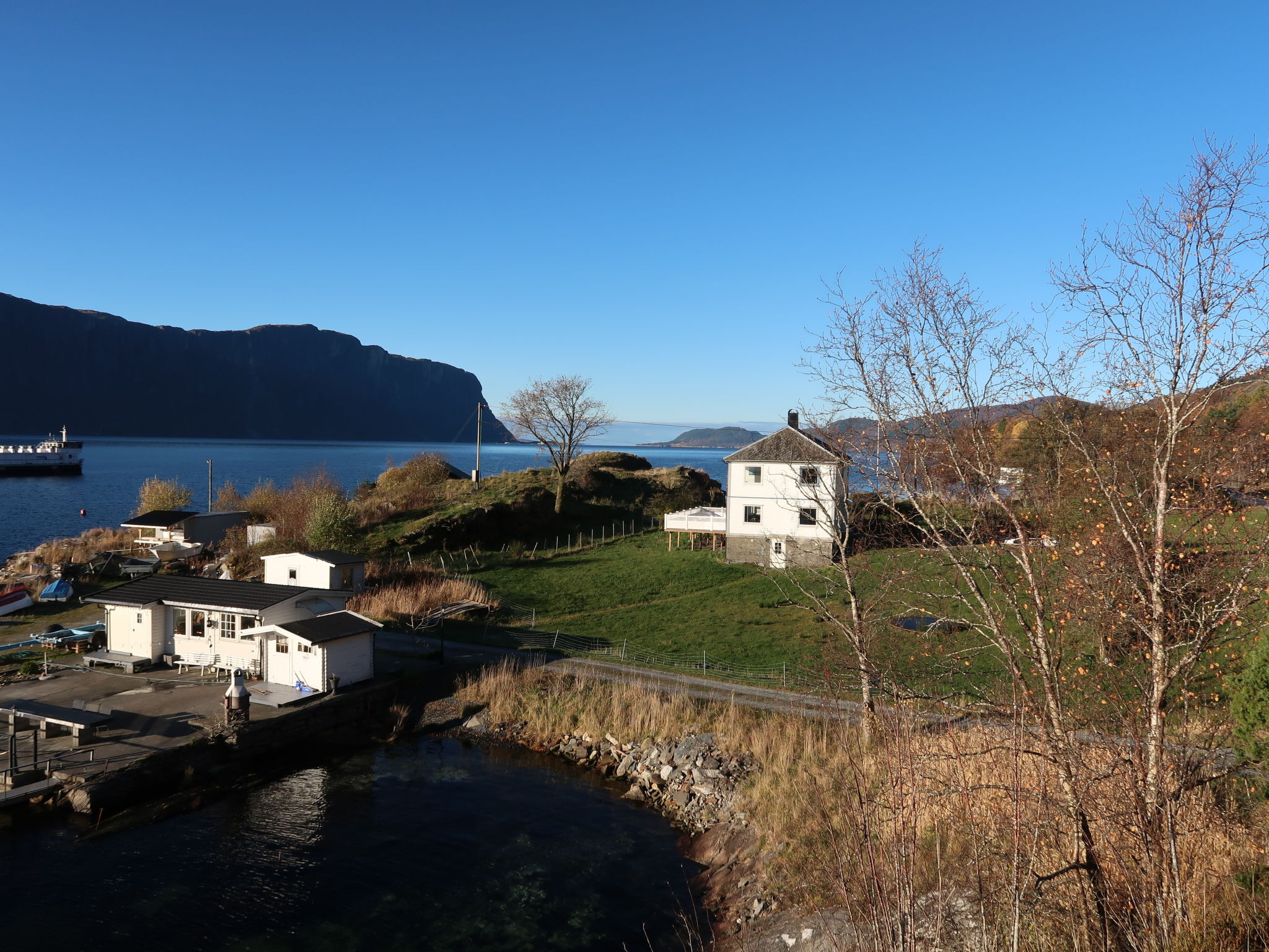 Vakantiehuis met panoramazicht in Sørbøvåg