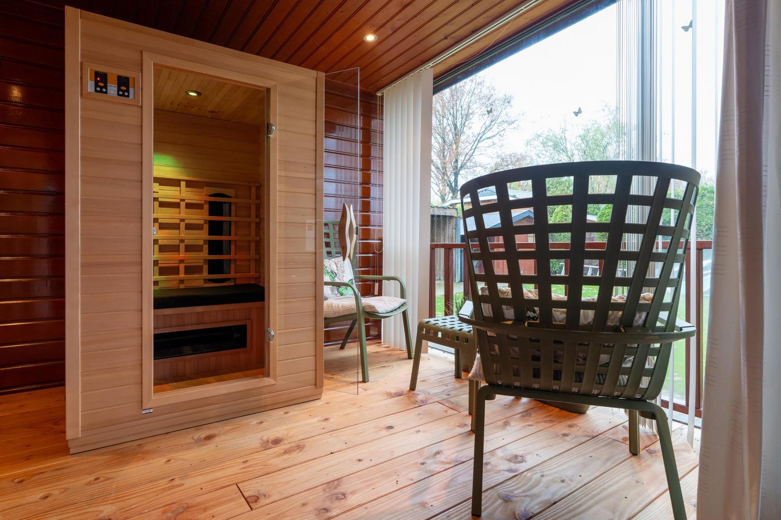 Séjour confortable avec jacuzzi et sauna
