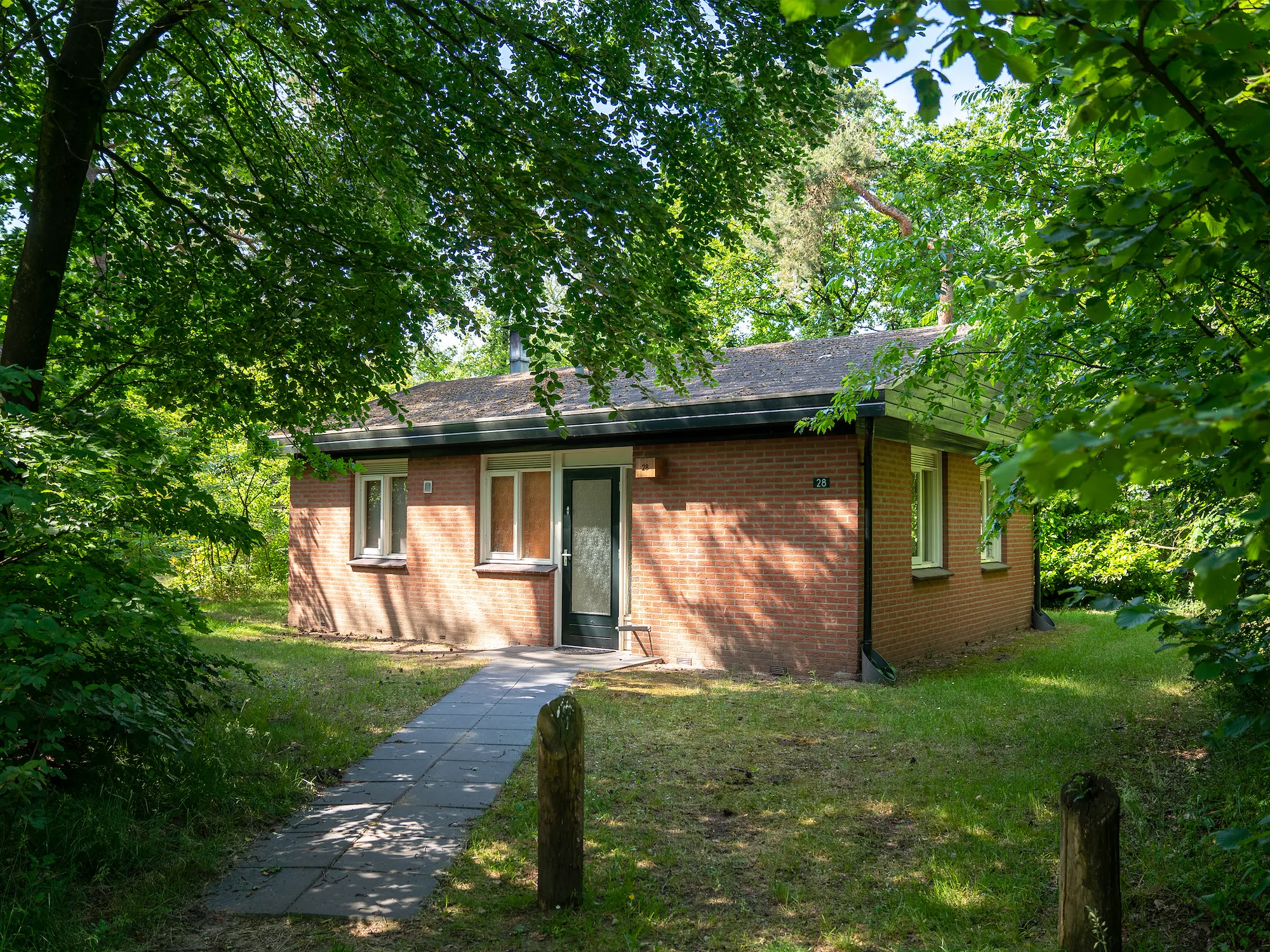 Ferienwohnung im kinderfreundlichen Park