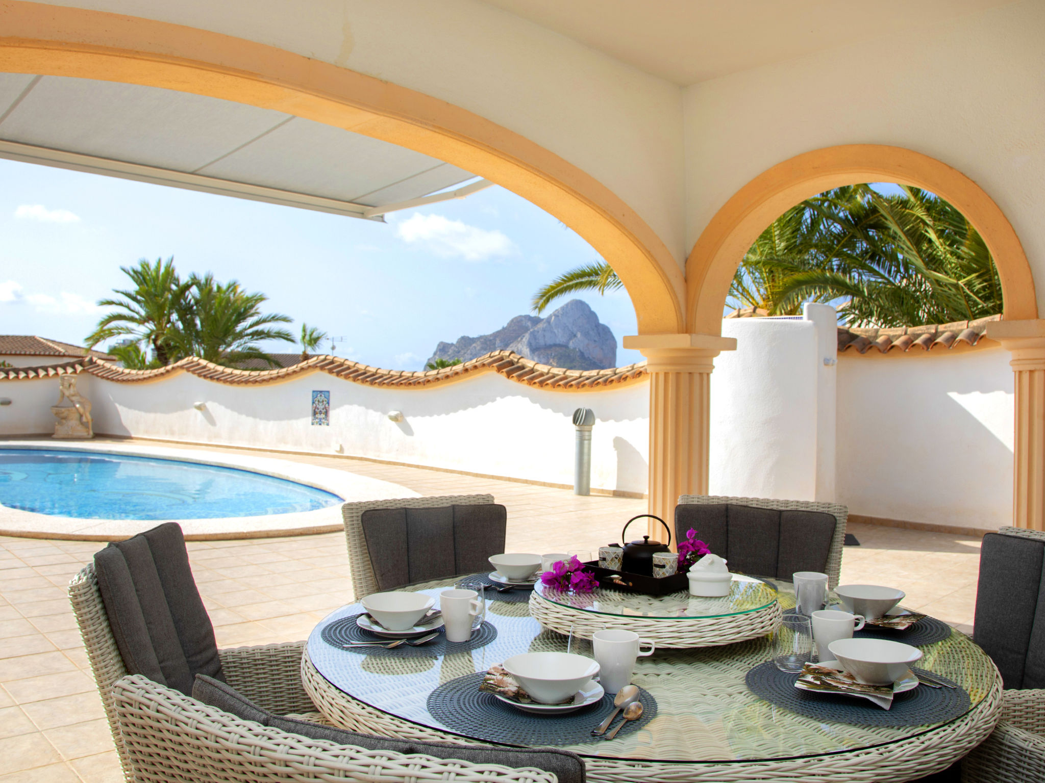 Holiday home for 10 on the Spanish coast