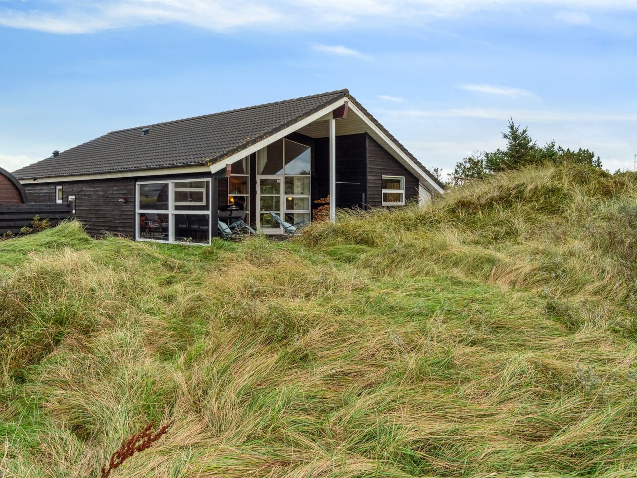Dune house with sauna