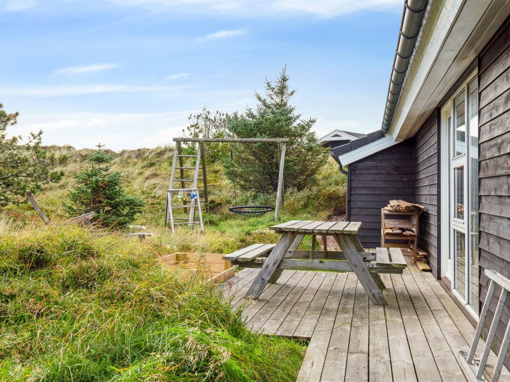 Dune house with sauna