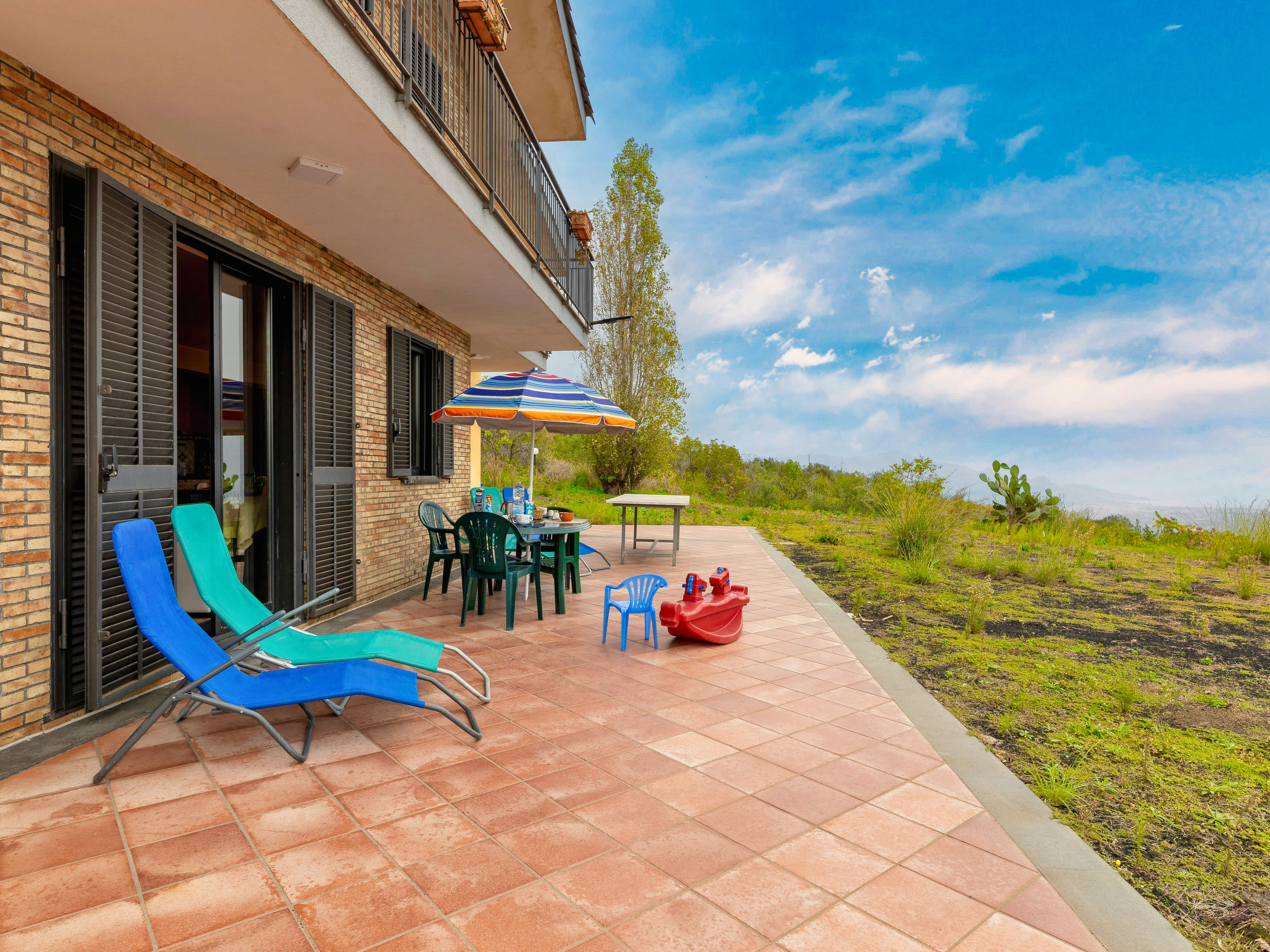 Logement de vacances avec belle vue panoramique sur la mer