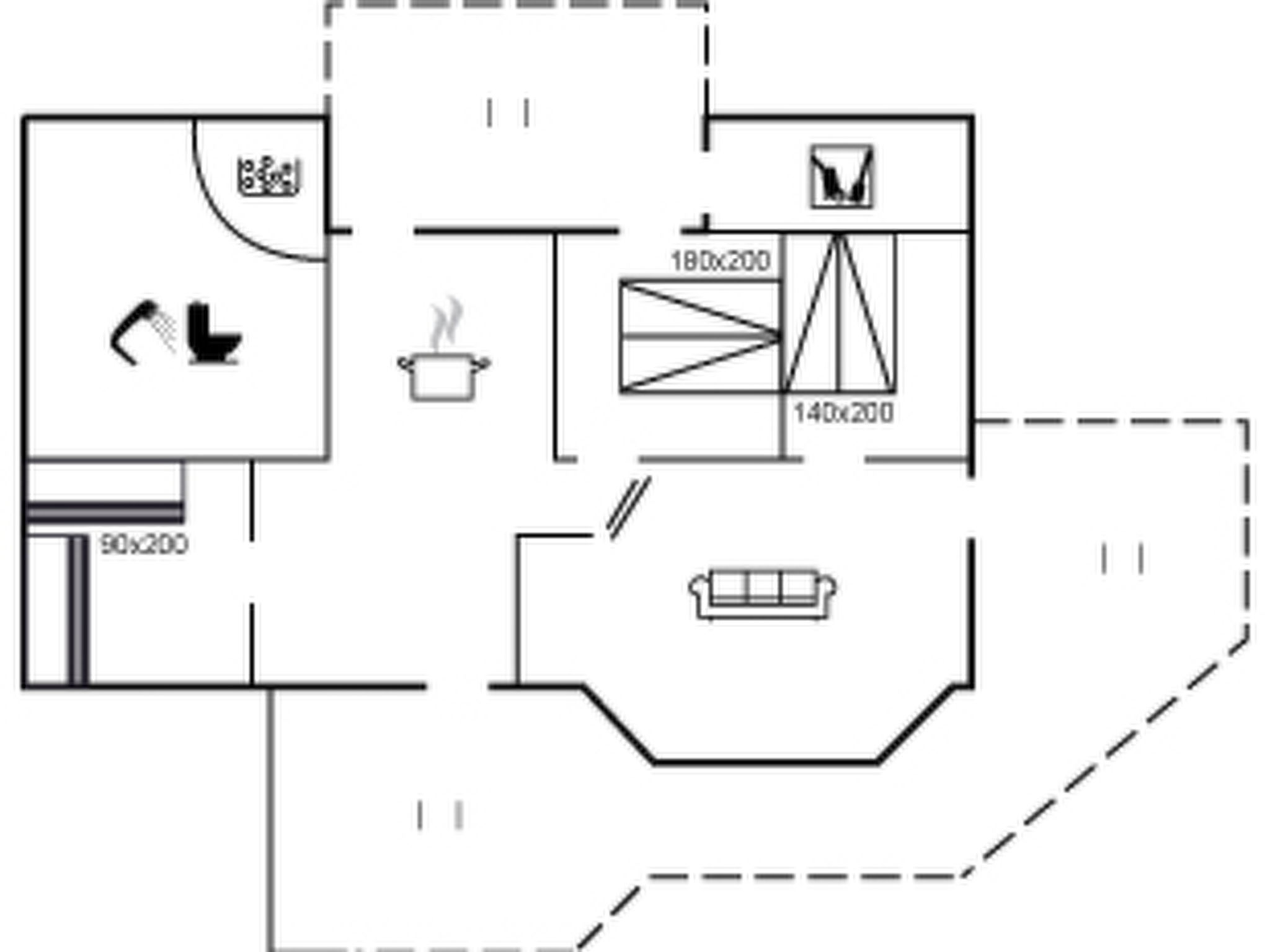 Gemütliches Ferienhaus mit Sauna für 8 Personen