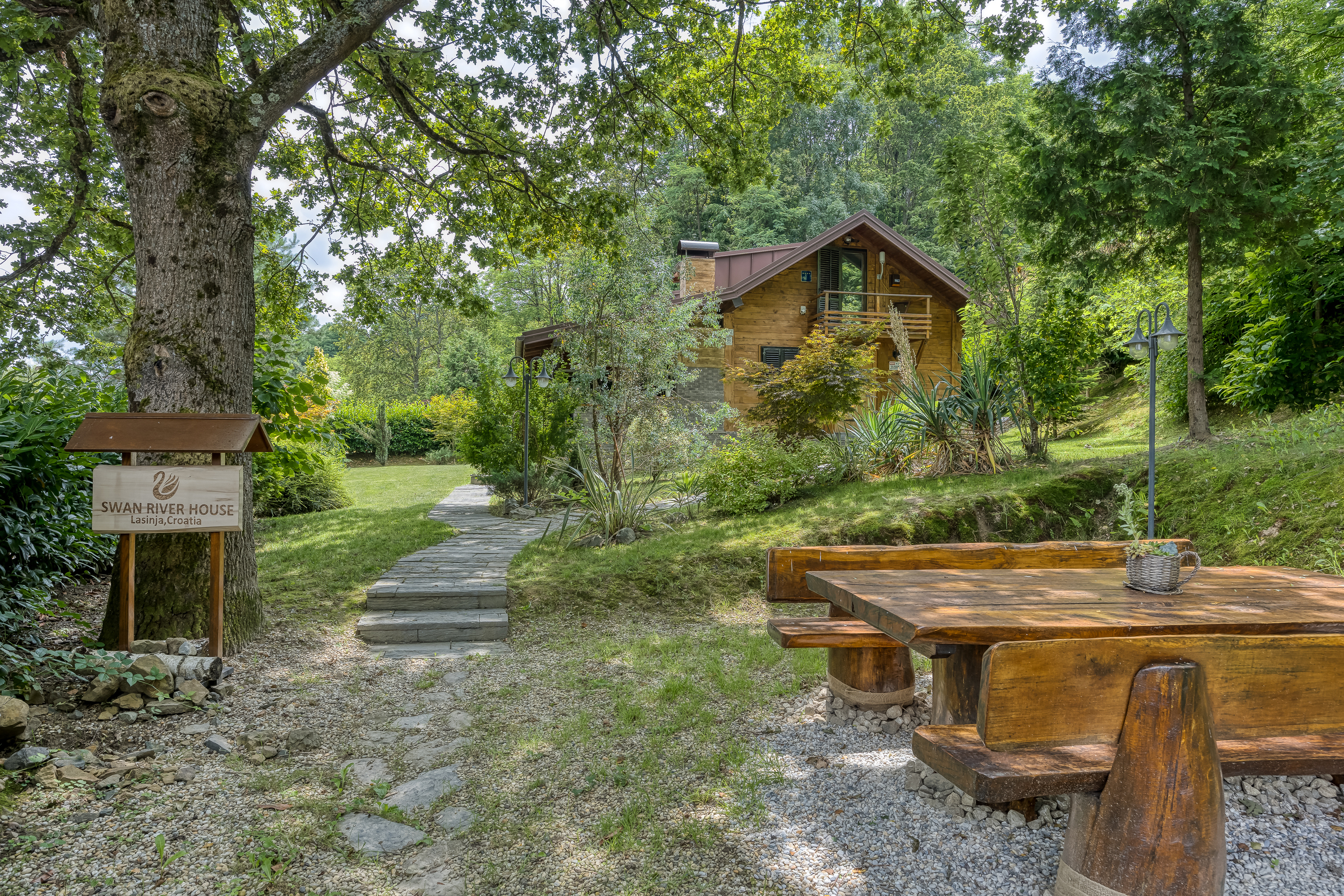 Maison dans la forêt en Croatie avec wellness privé