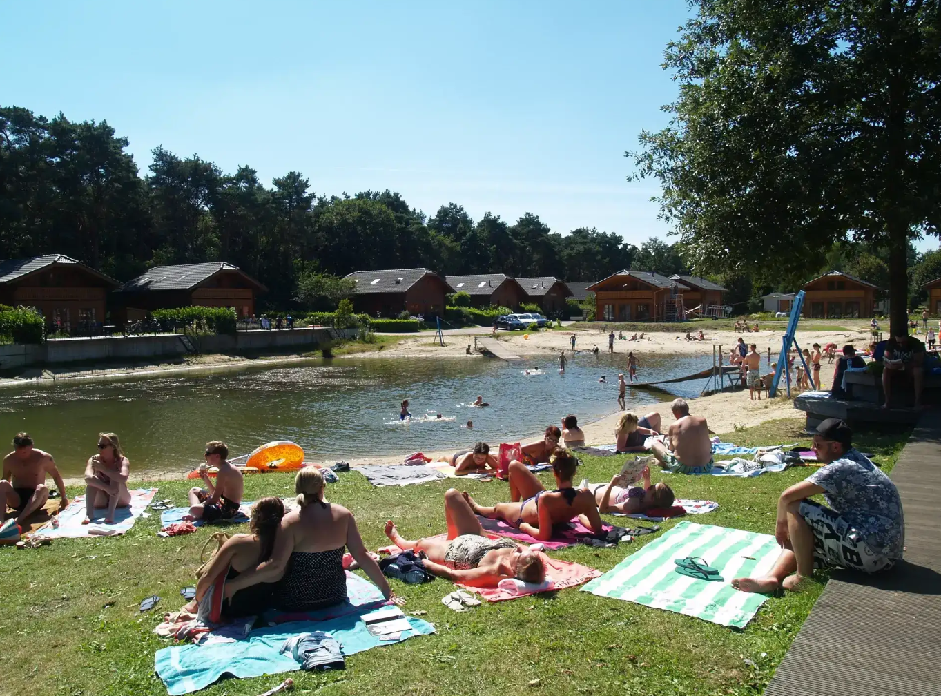 Vrijstaande chalet voor 6 personen 