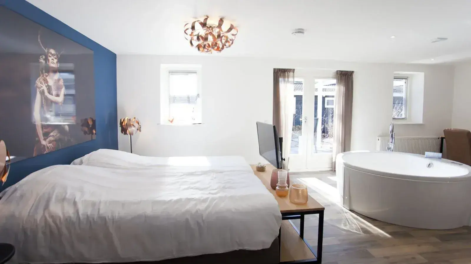 Studio (2p) met romantische whirlpool