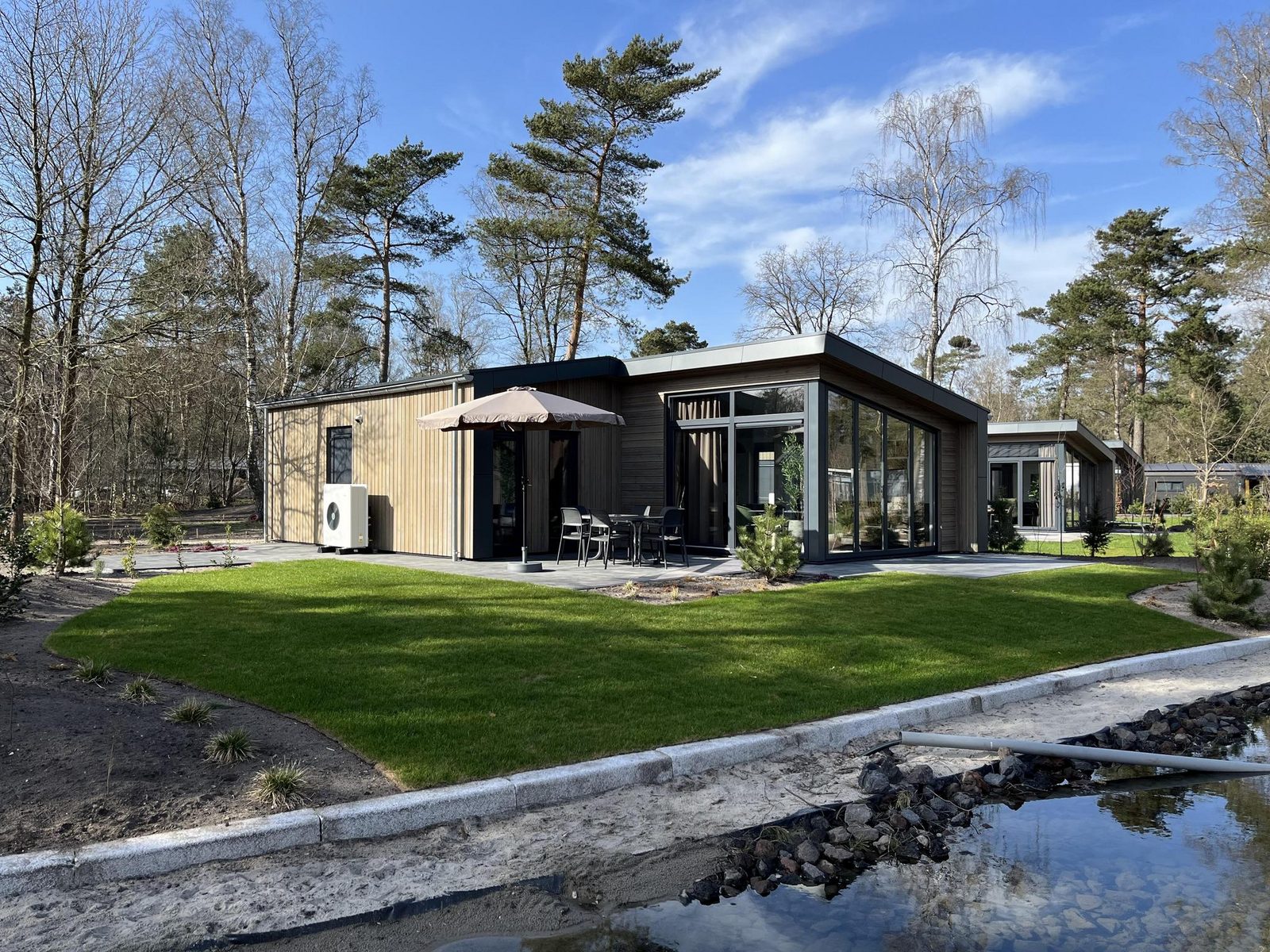 Moderne vakantiewoning vlakbij natuurpark