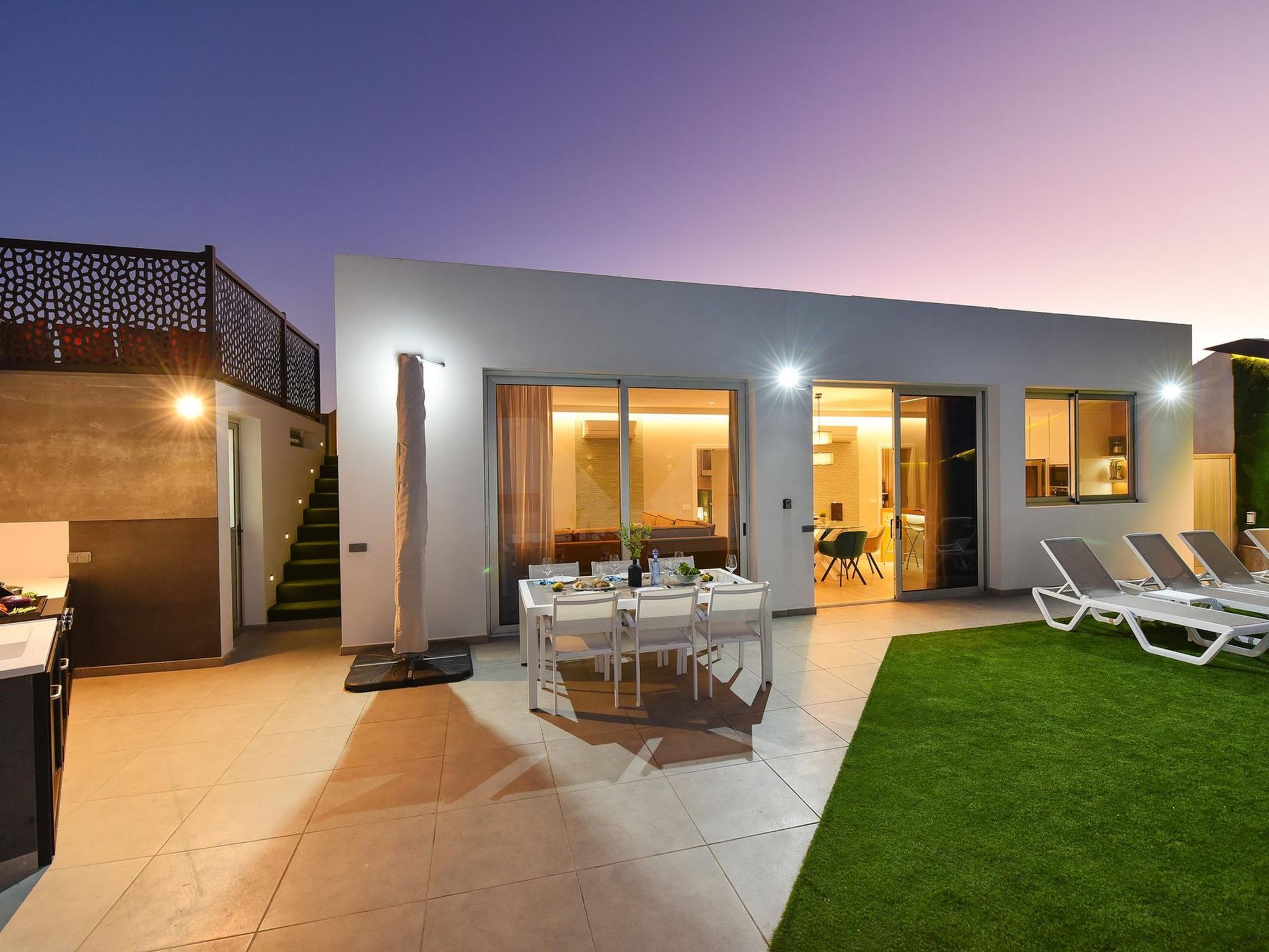 Comfortabele villa voor 6 personen met tuin