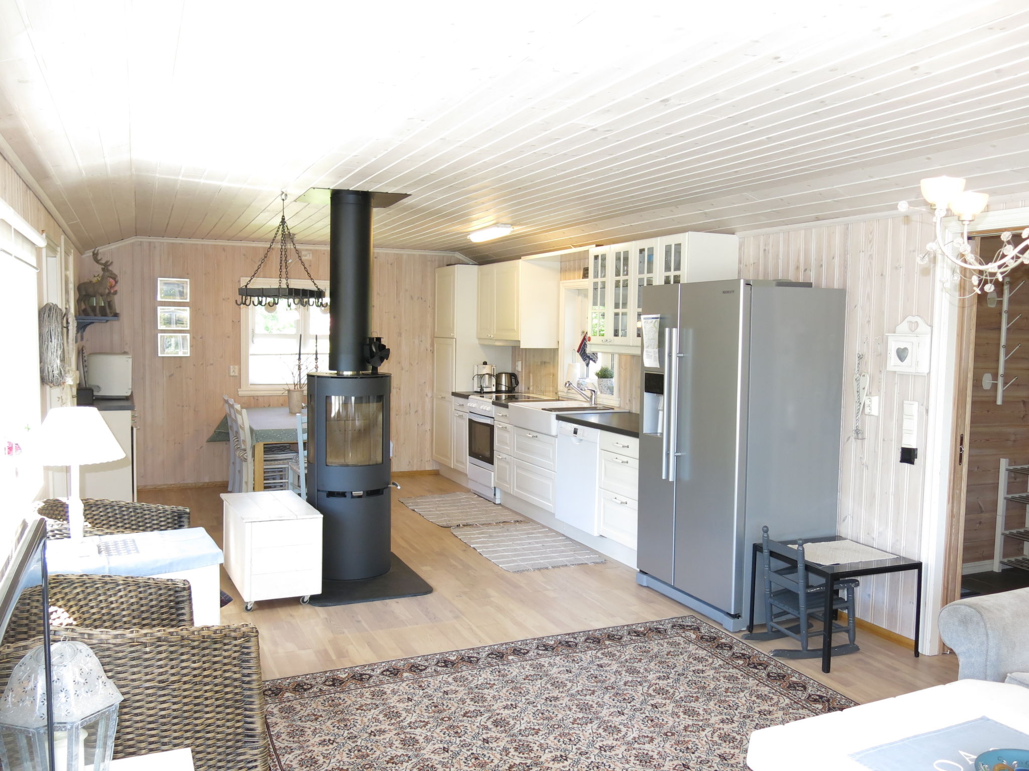 Logement de vacances en bois à 400 mètres du lac