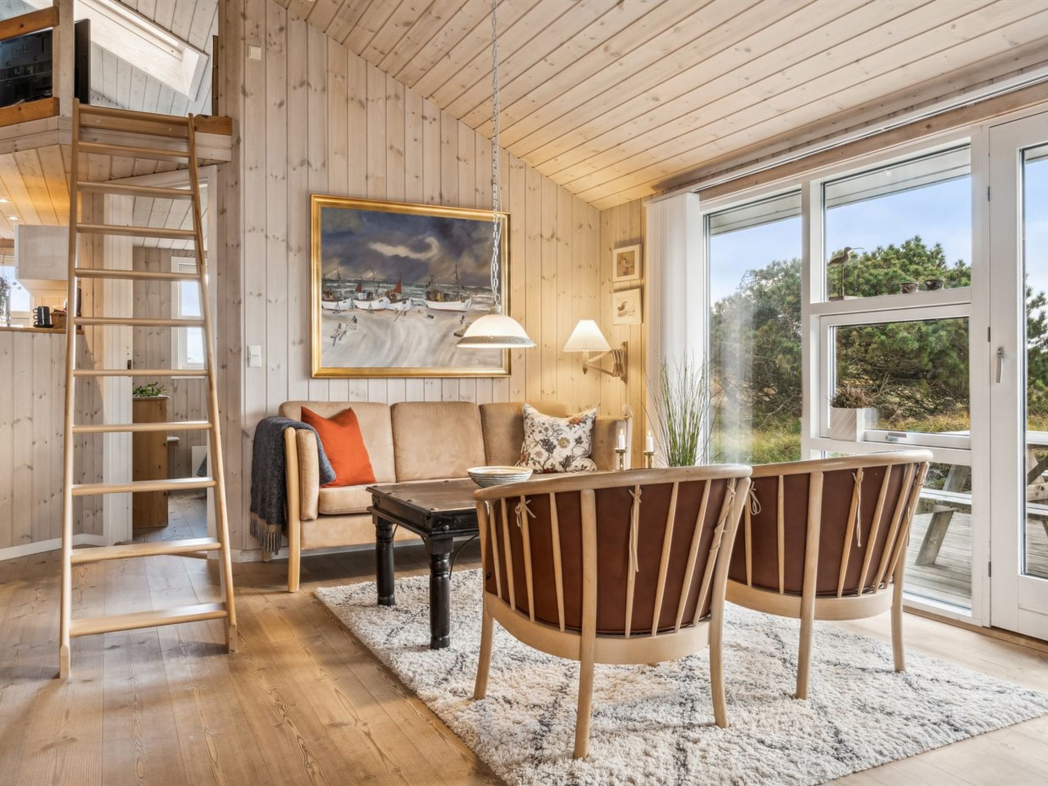 Dune house with sauna