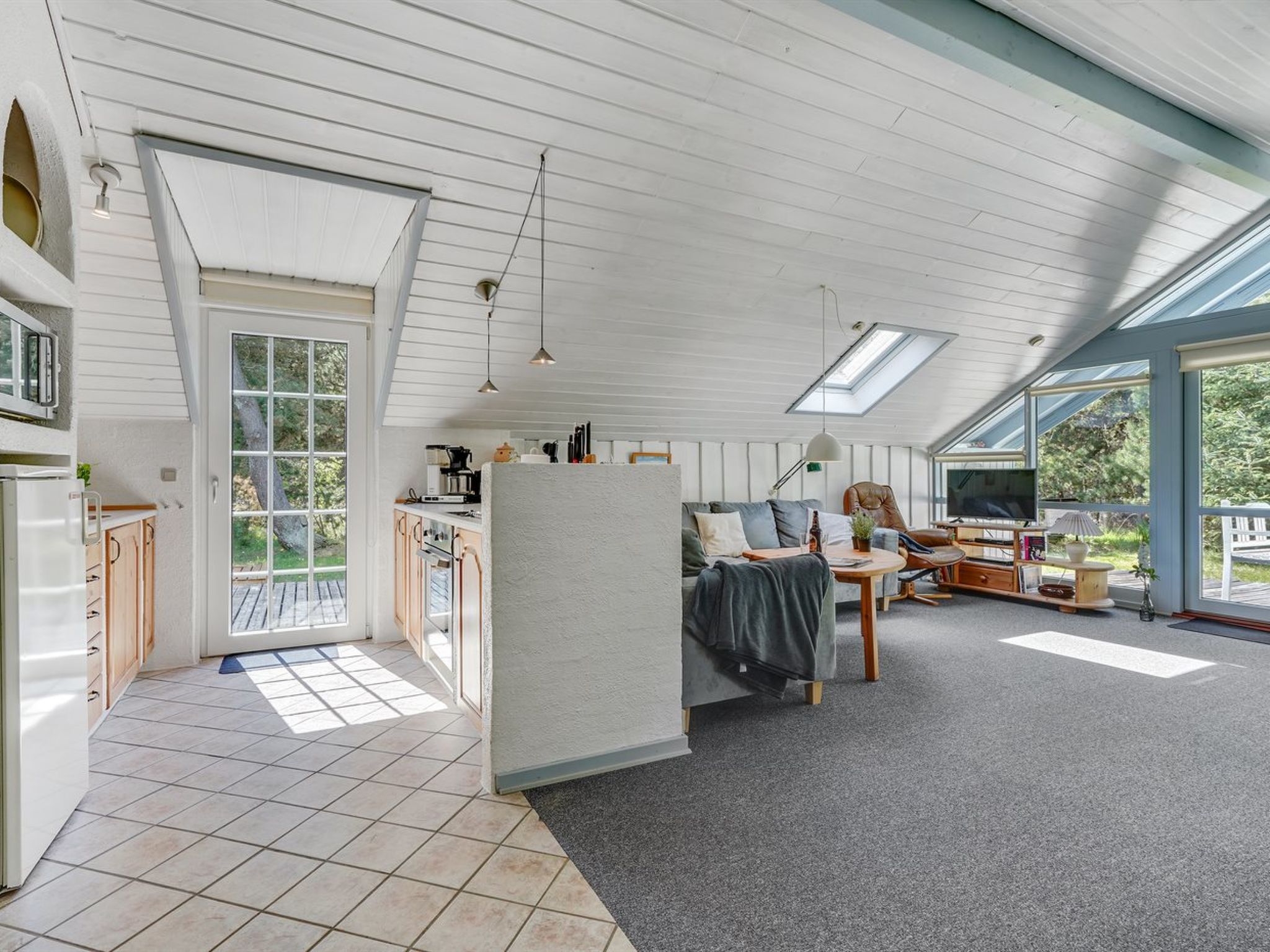 Charaktervolles Ferienhaus aus Holz (4p)