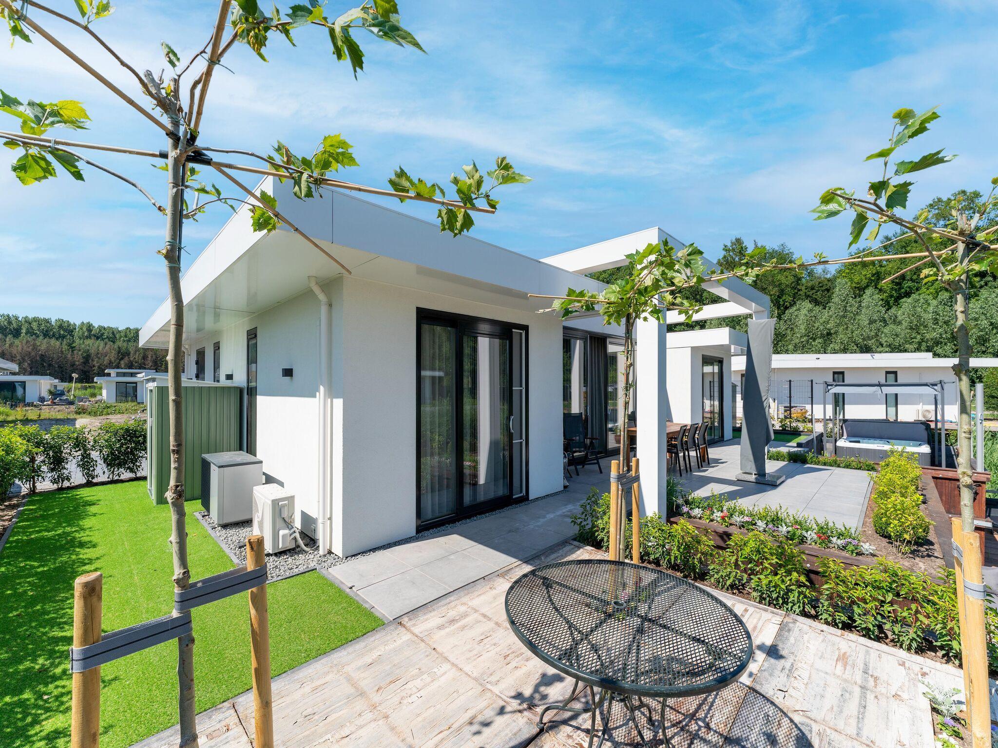 Attractive villa with jacuzzi on the waterfront