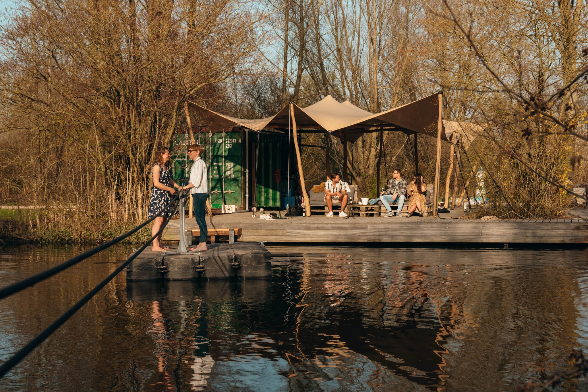Tipi am Wasser mit u.a. Yoga-Workshops
