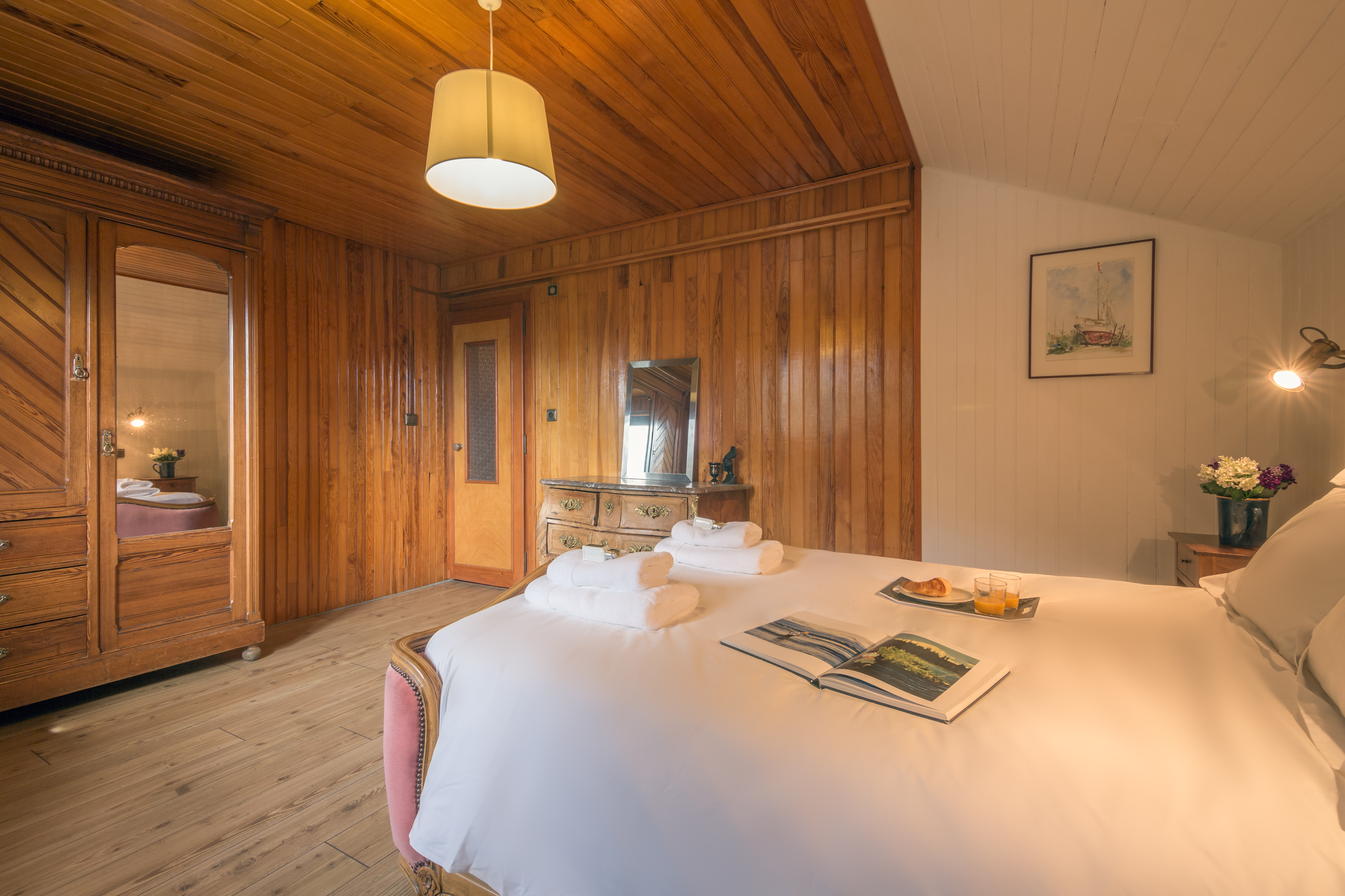 Group accommodation with beautiful view and sauna