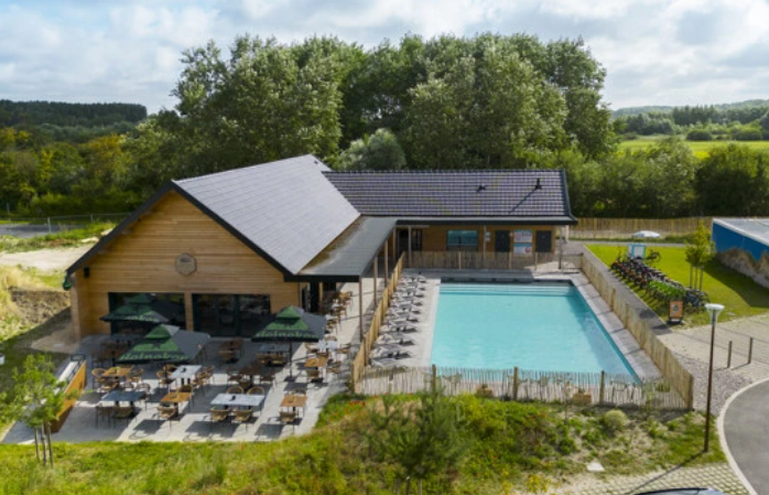 Vakantiehuis op mooi park vlakbij zee