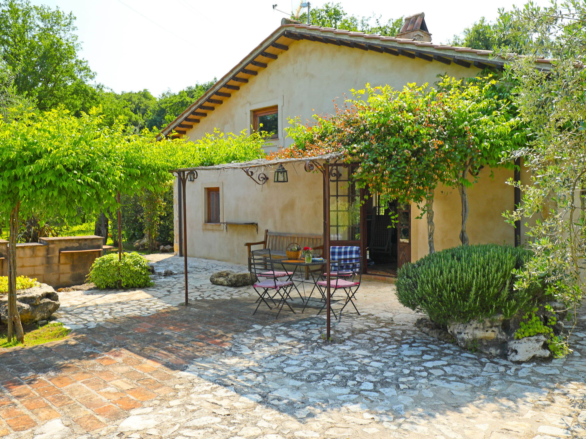 Ferienhaus mit privatem Pool