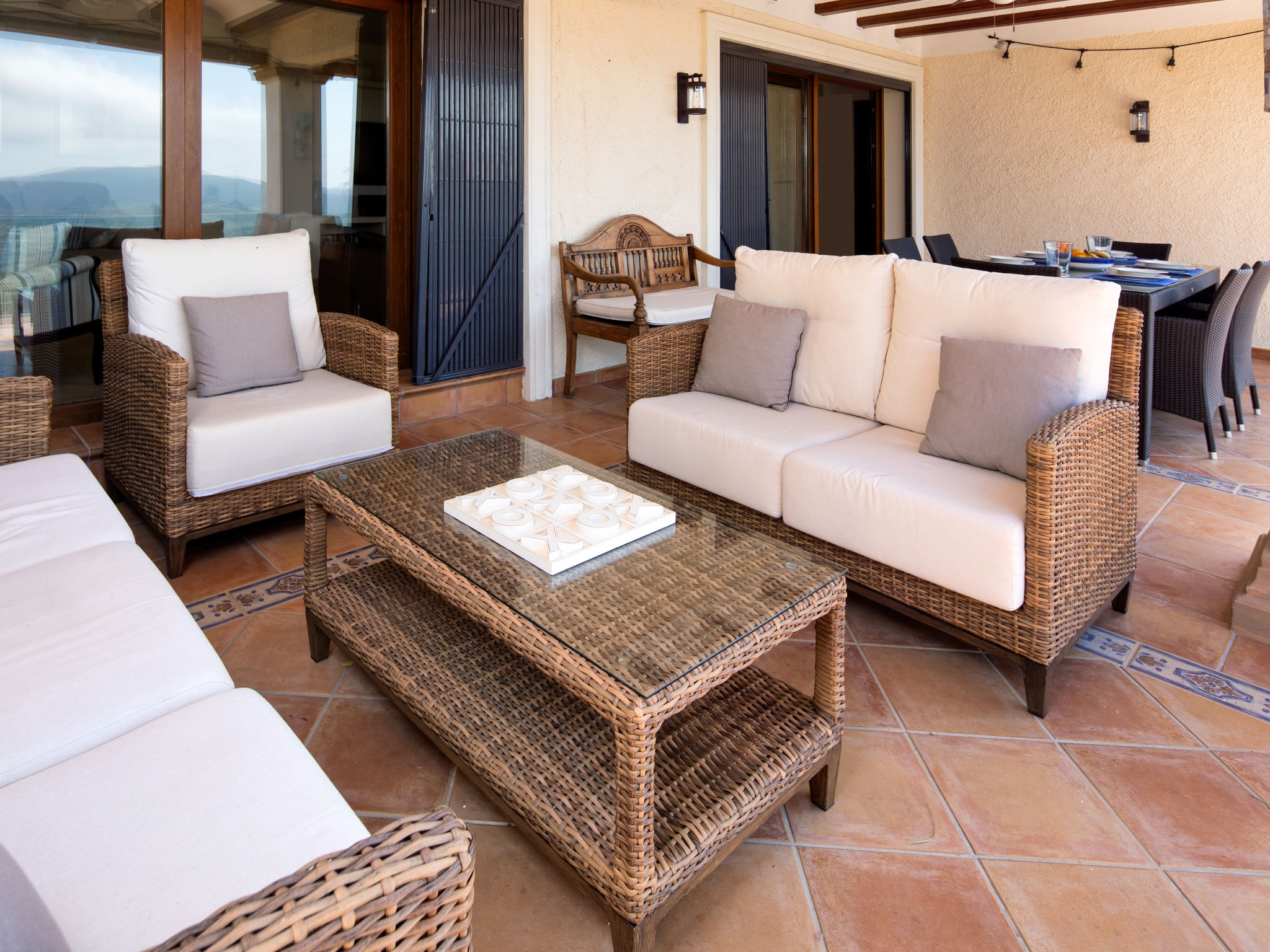 Holiday home with infinity pool