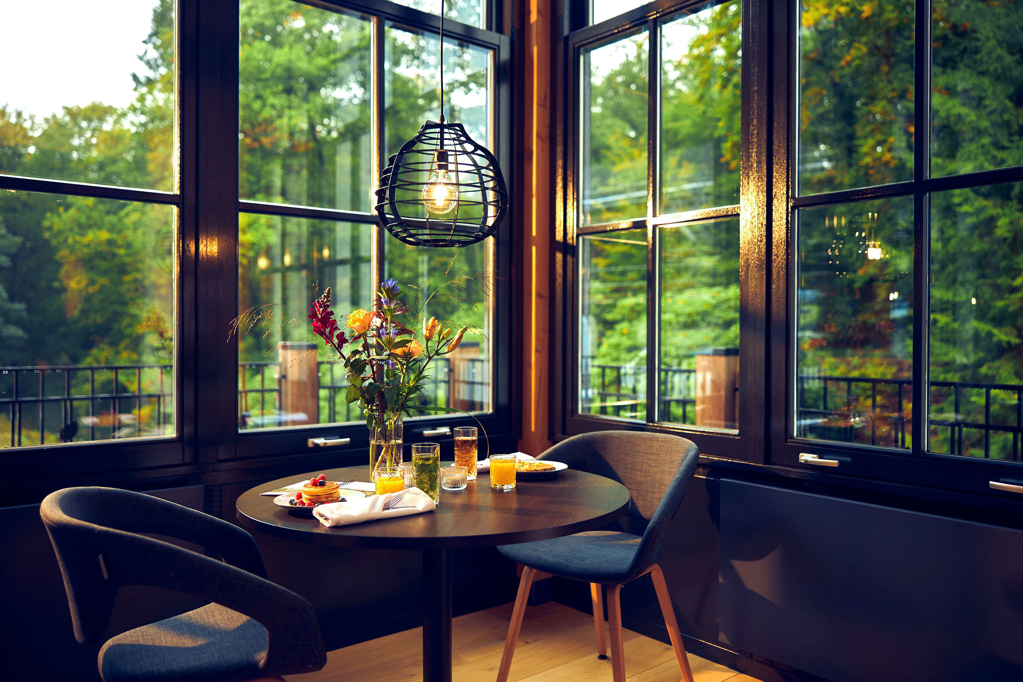 Beautiful boutique hotel amidst the forest