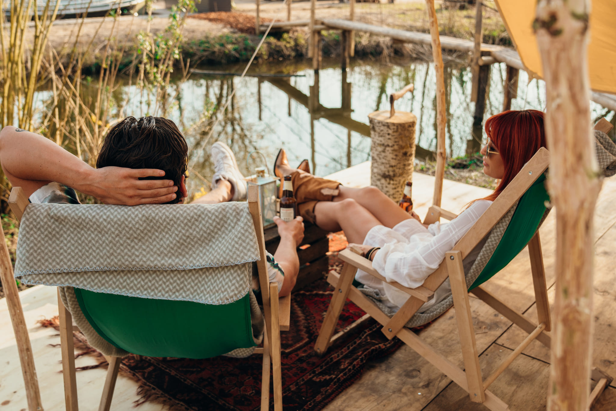 Tipi am Wasser mit u.a. Yoga-Workshops