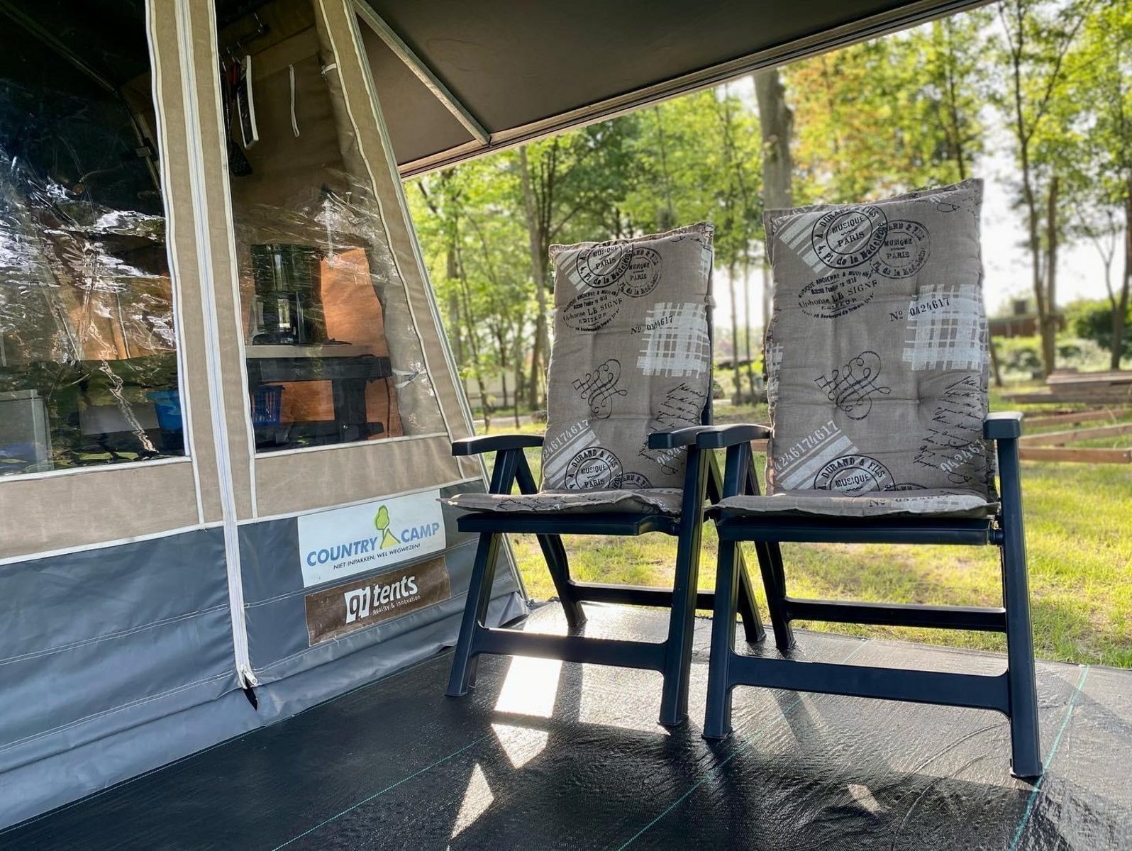 Glampinglodge voor 5 personen