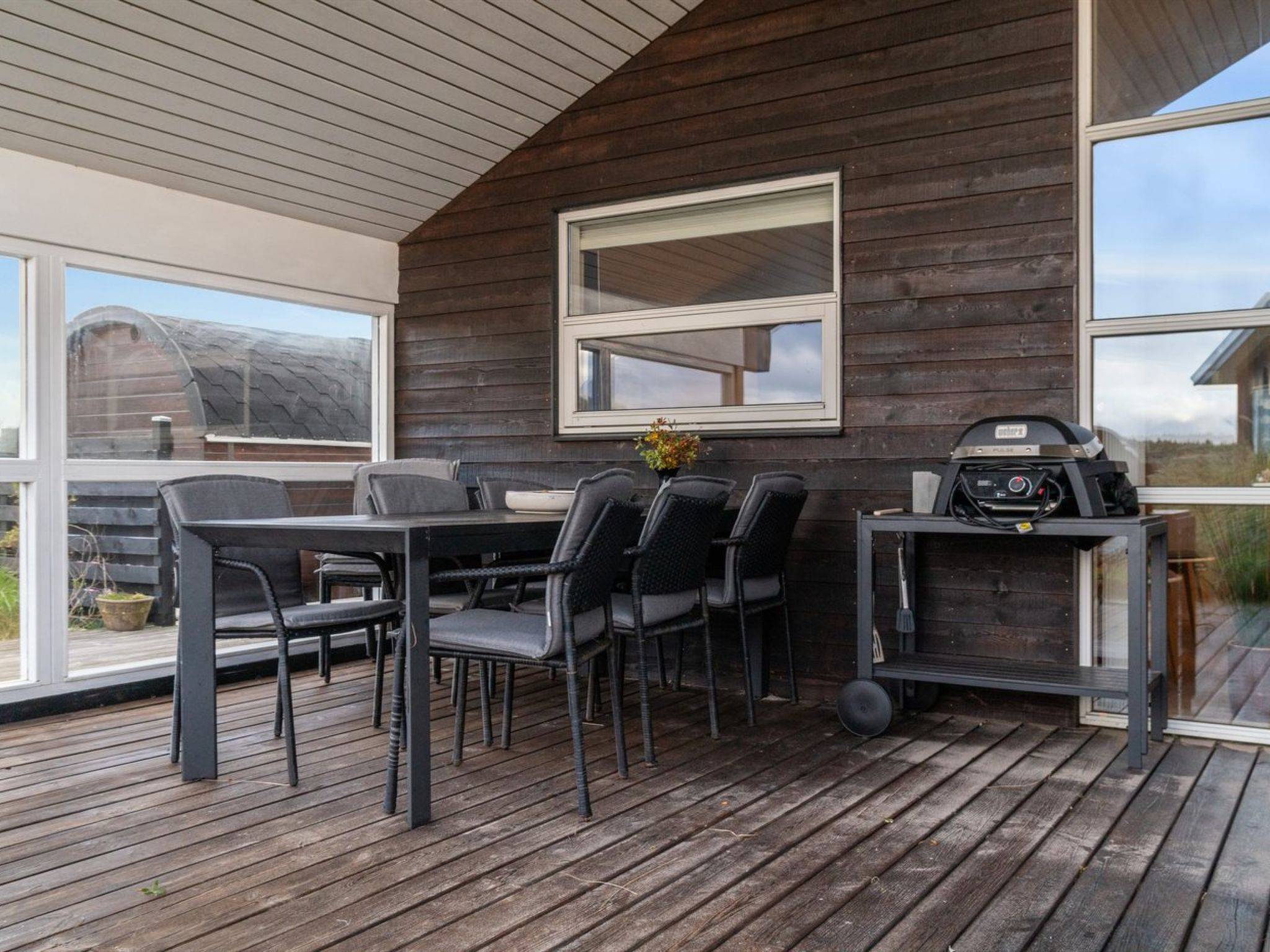 Dune house with sauna