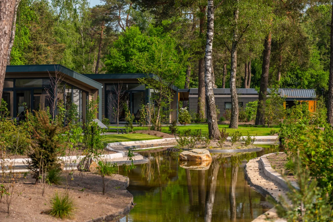 Duurzame cottage in een natuurgebied 