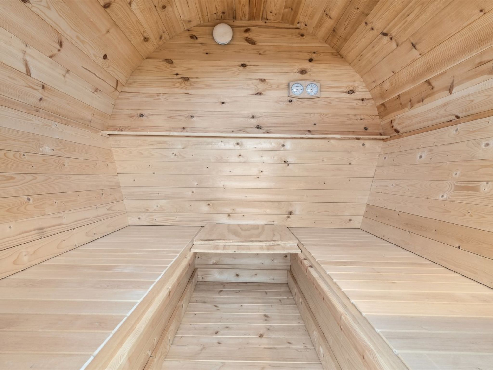 Dune house with sauna