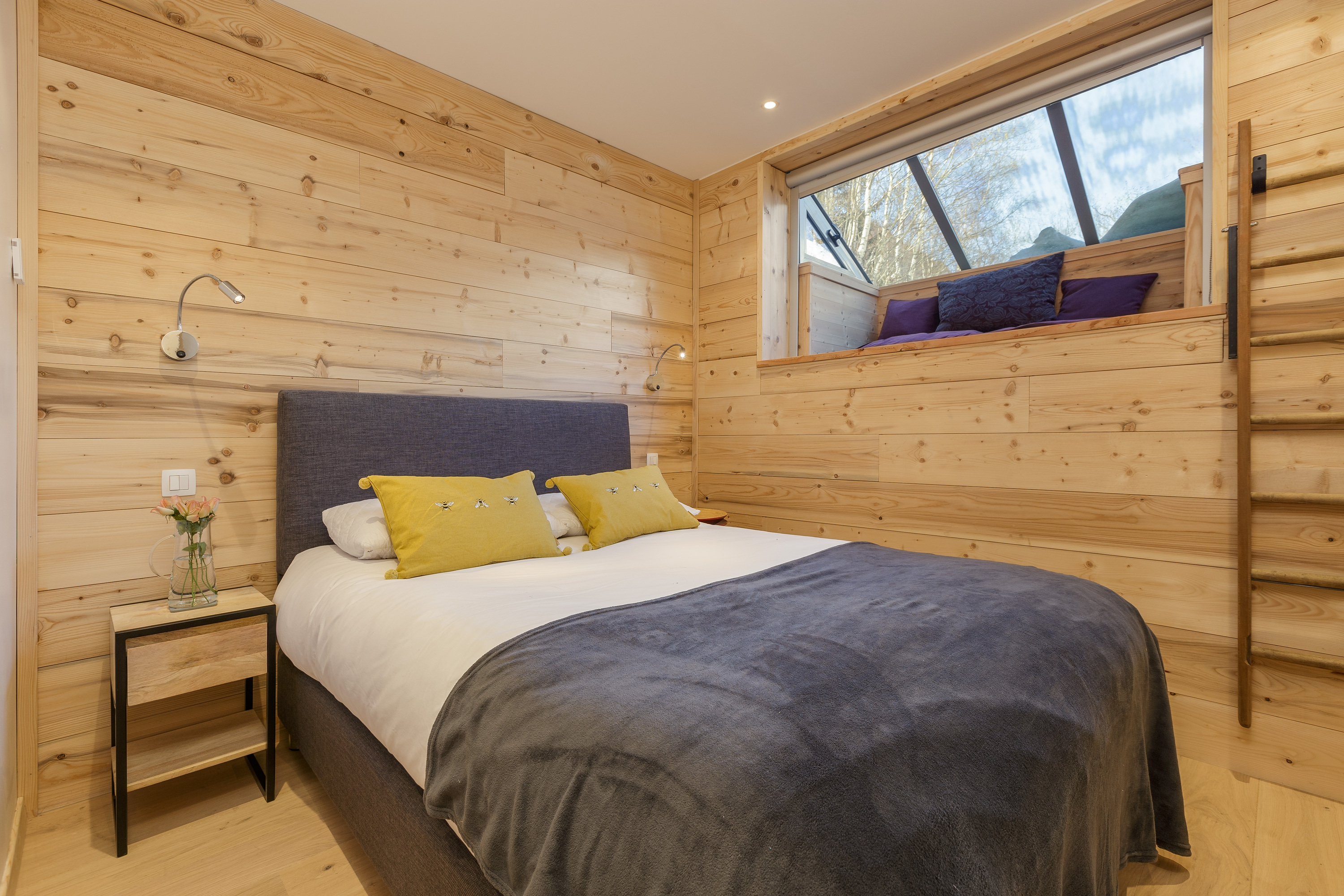 Luxuriöse Gruppenunterkunft in den Bergen mit Sauna