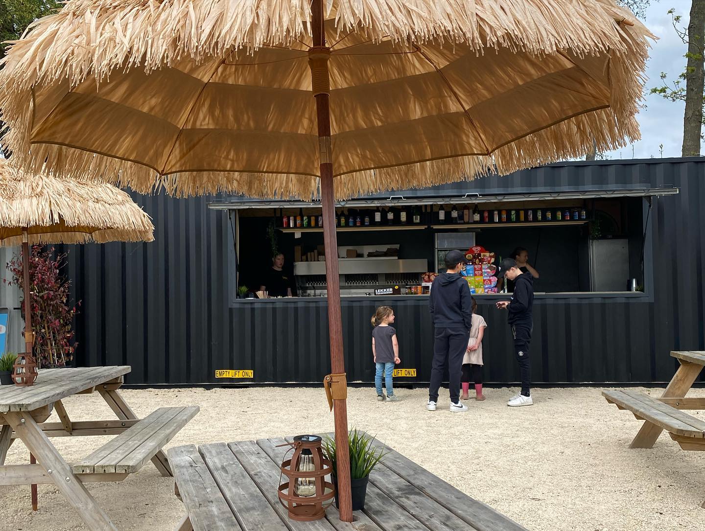 Familielodge (6 pers) met sauna