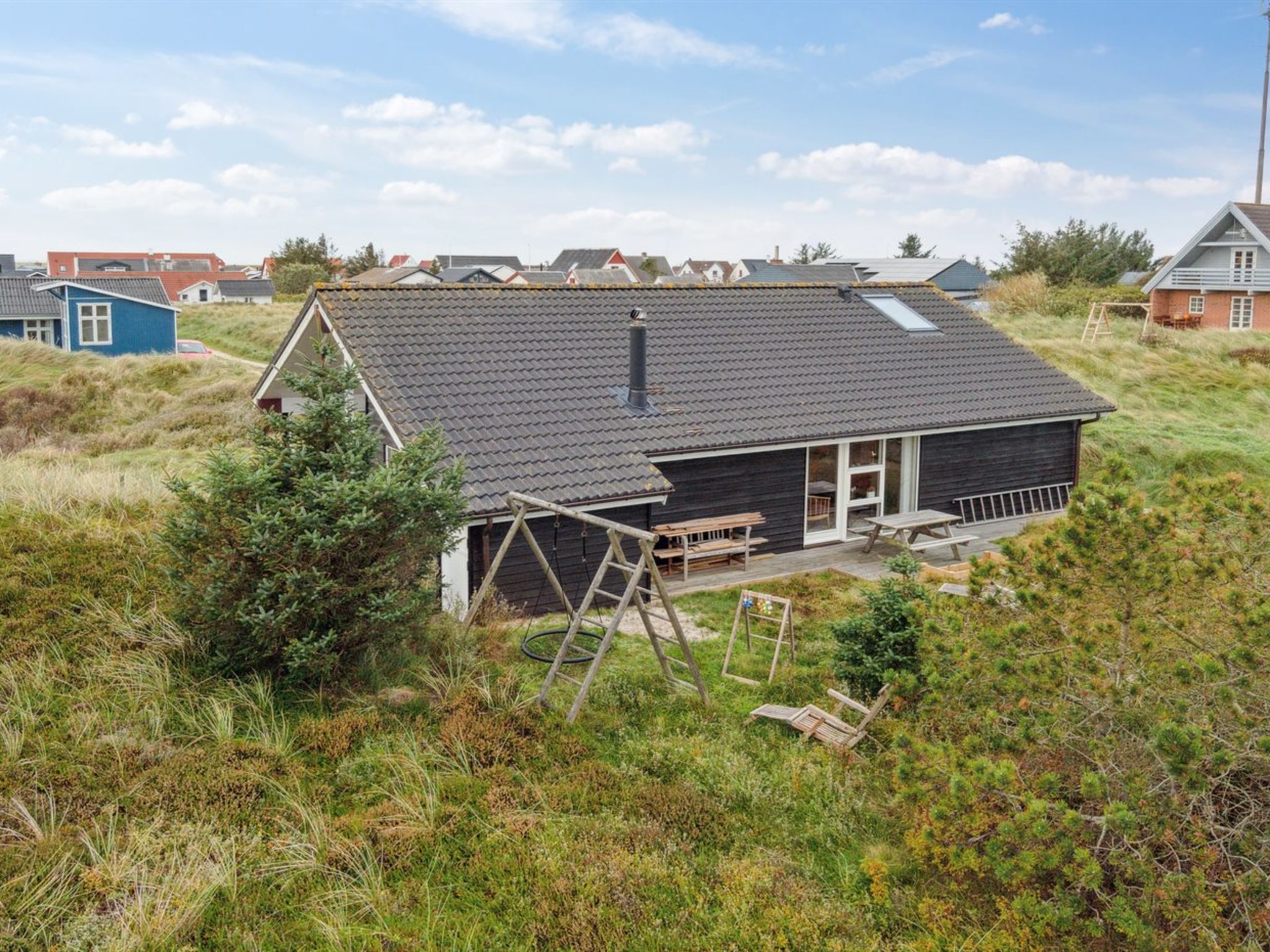 Dune house with sauna