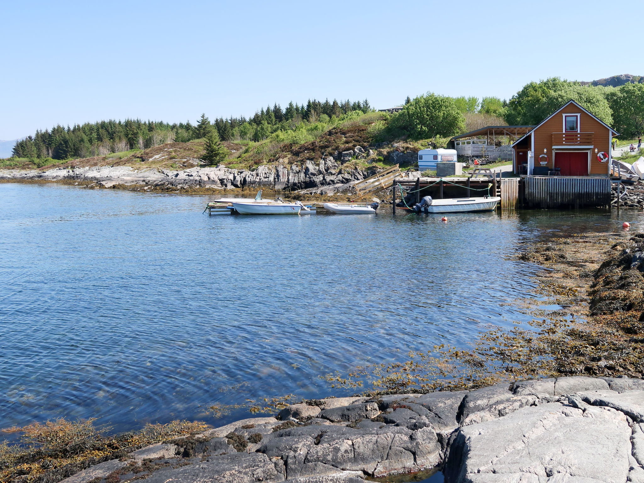 Maison de pêcheur en Norvège