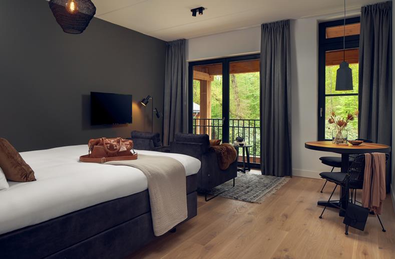 Beautiful boutique hotel amidst the forest