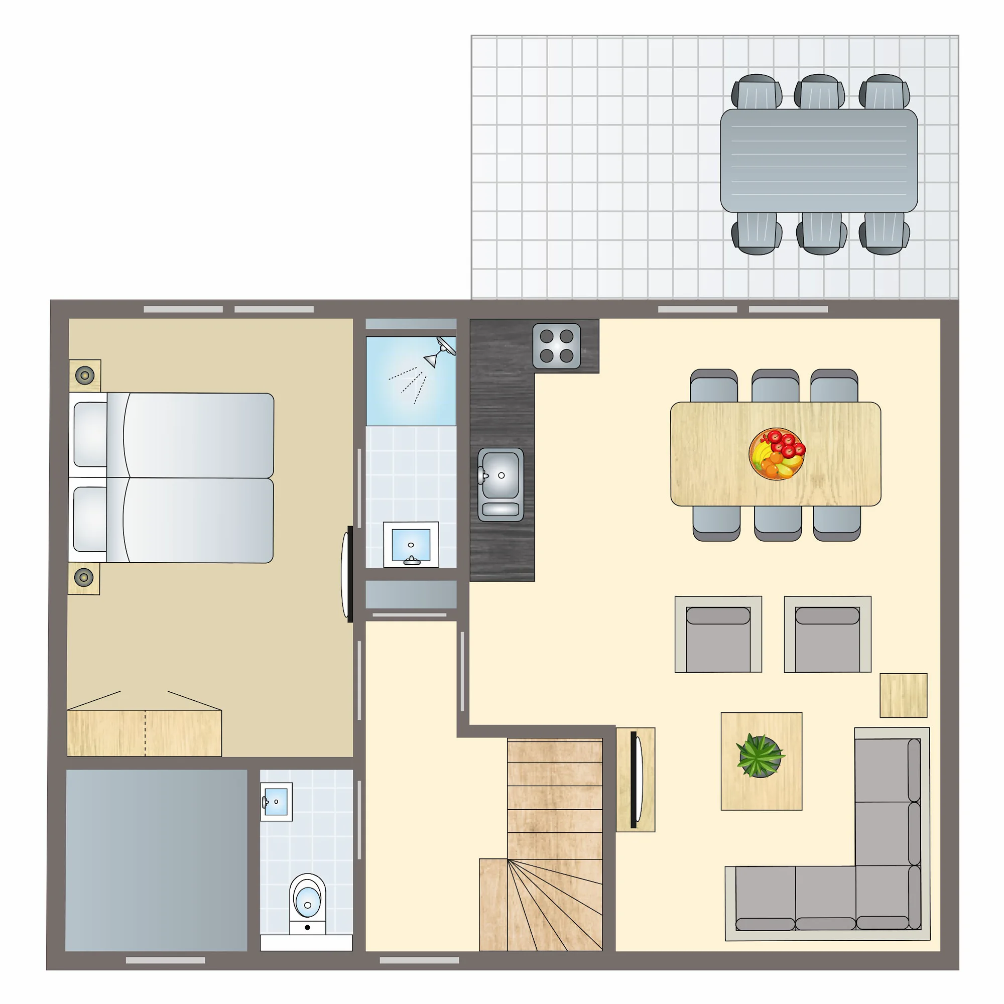 Ferienhaus für 6 Personen in Zeeland