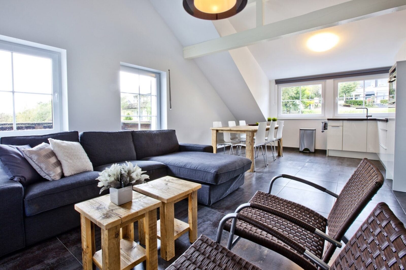 Wohnung in einem ruhigen Dorf in Deutschland