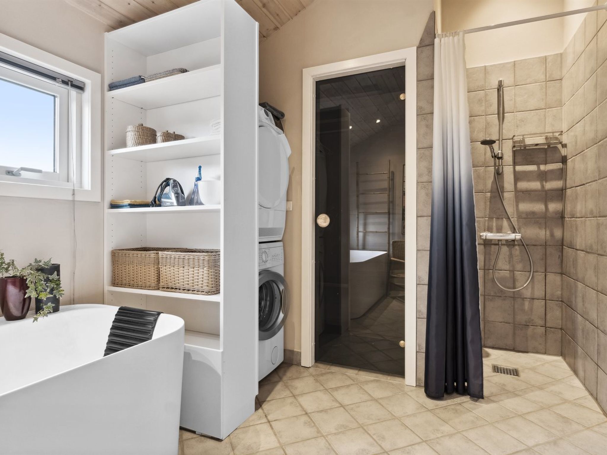 Dune house with sauna