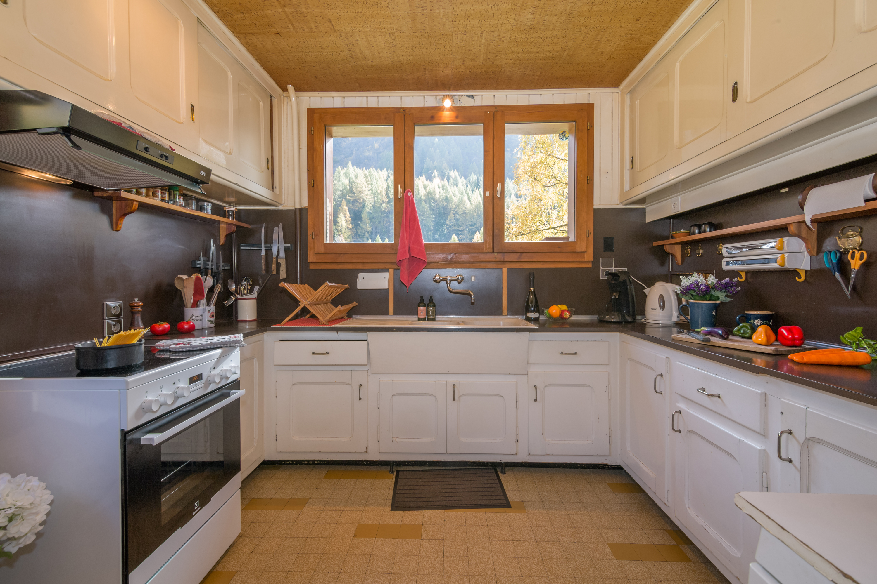 Group accommodation with beautiful view and sauna