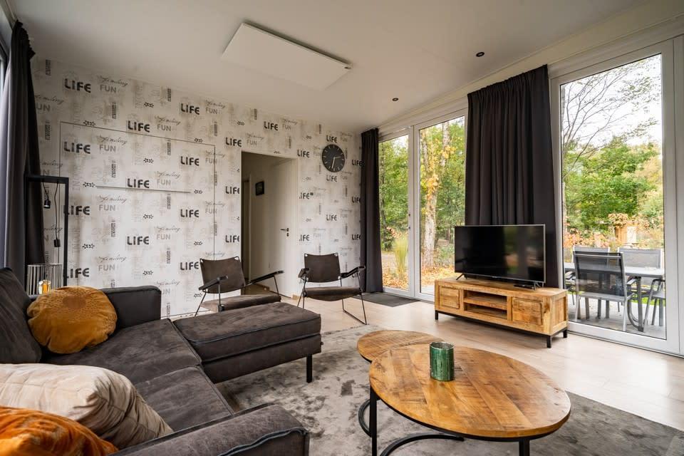 Pet-friendly lodge (4p) on the Veluwe