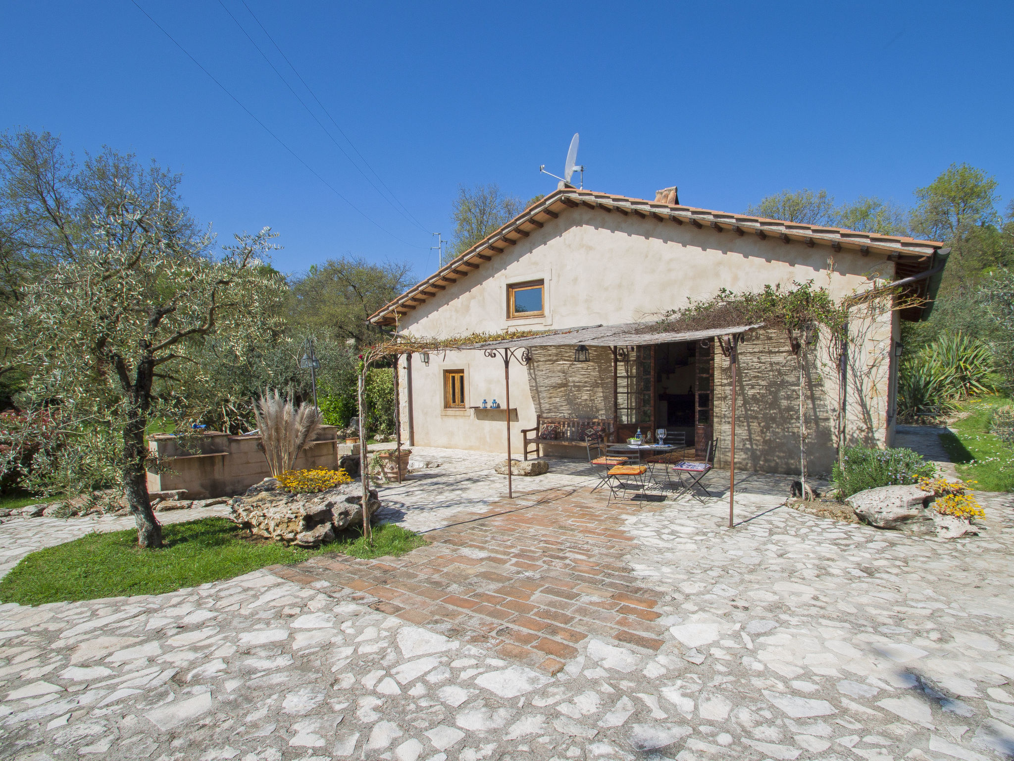 Ferienhaus mit privatem Pool