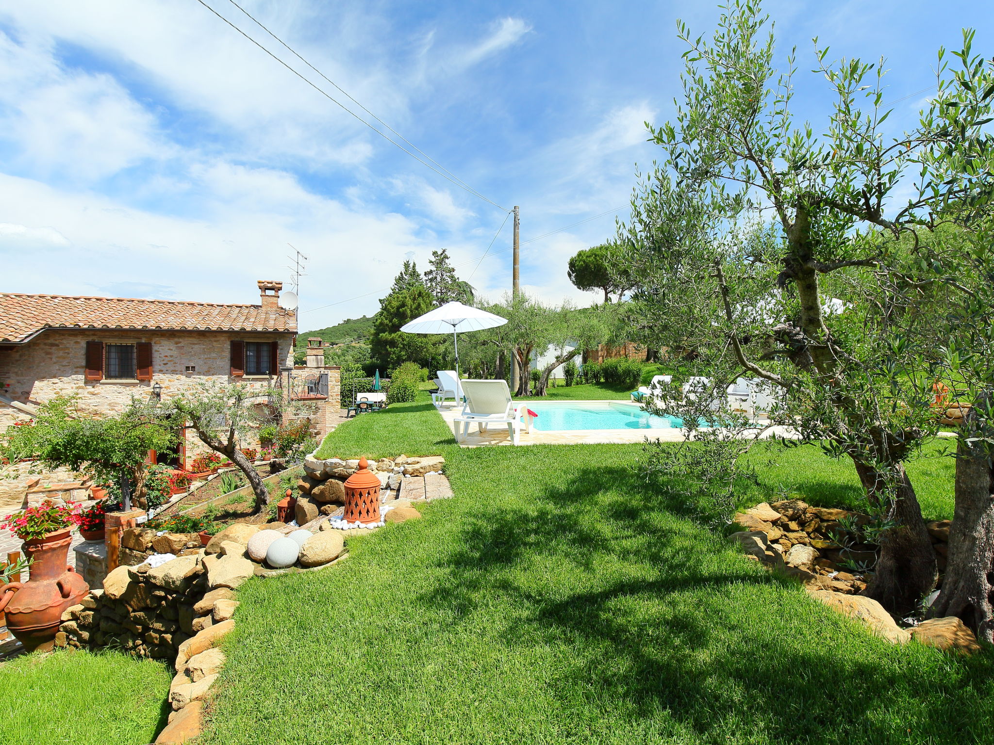 Vakantiehuis met zwembad in midden Italië