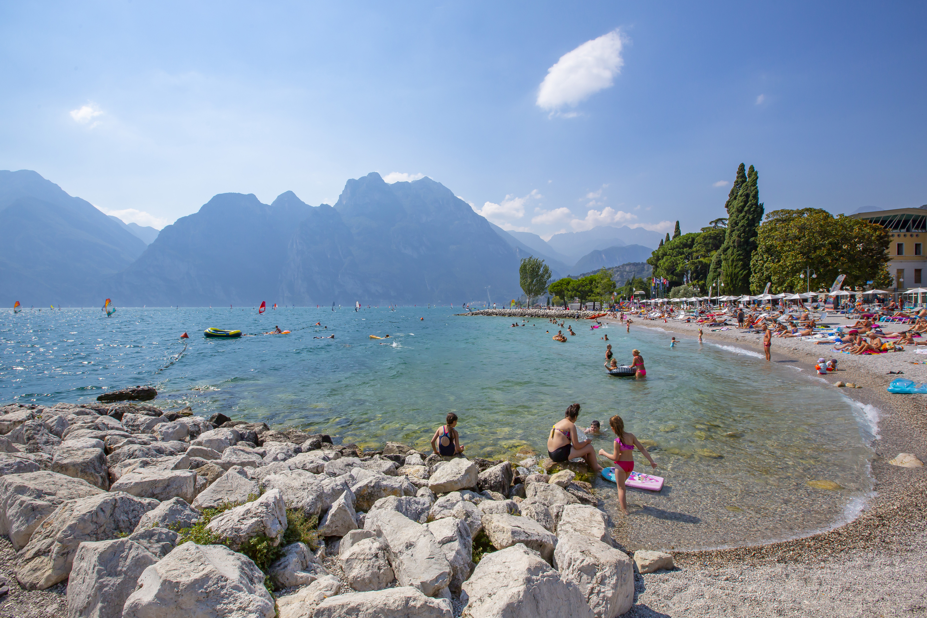 Logement de vacances situé au bord d'un lac