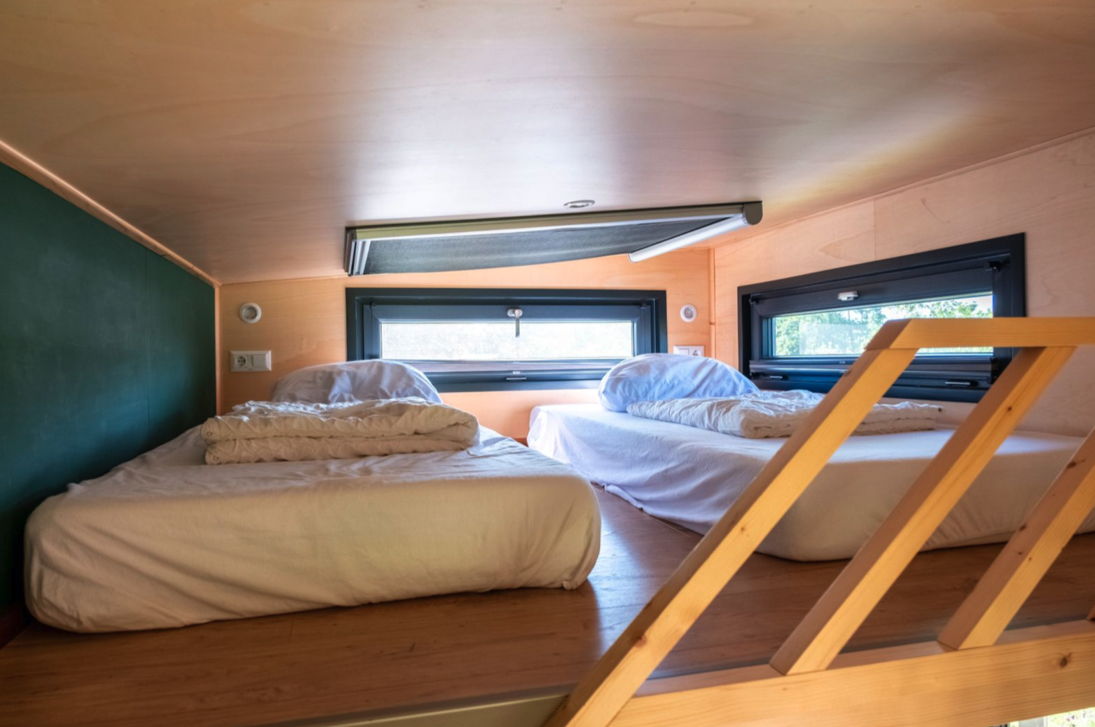 Sfeervol overnachten in een tiny house