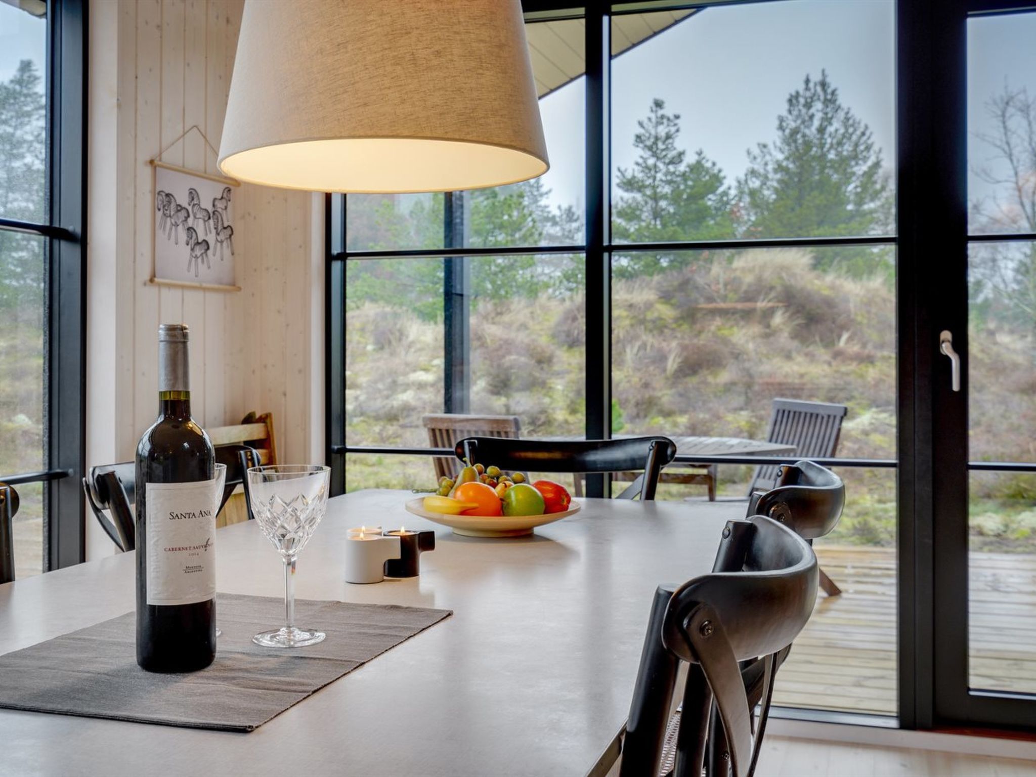 Modern holiday home in nature