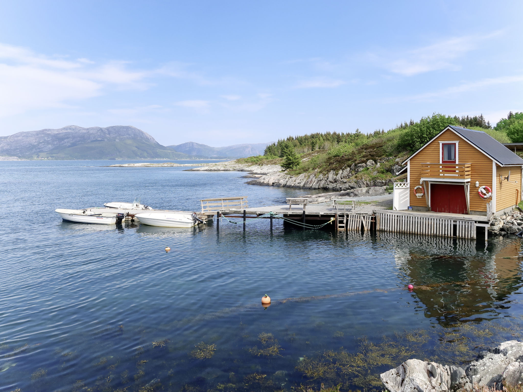 Maison de pêcheur en Norvège