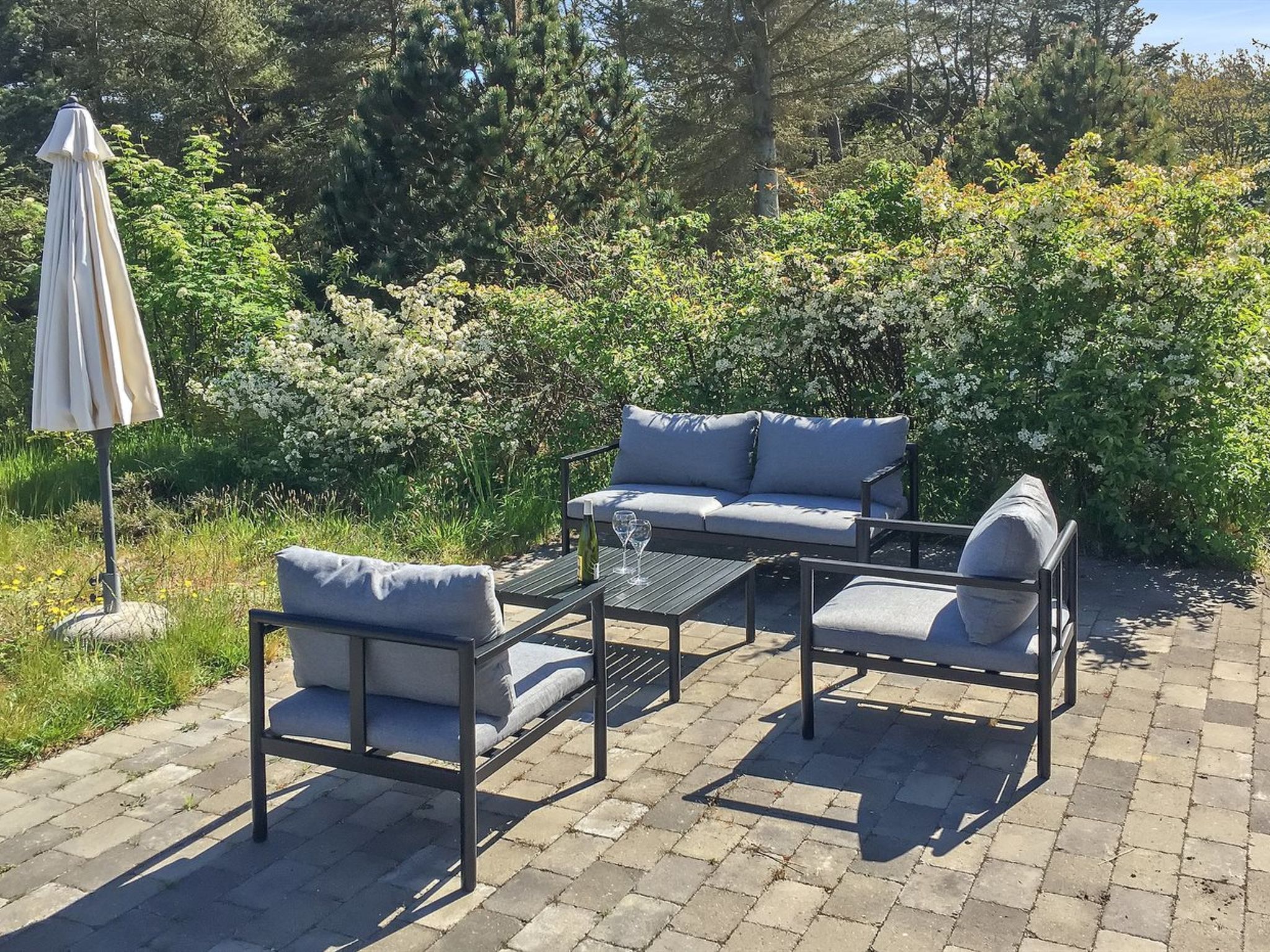 Vakantiehuis met privéterras in de natuur