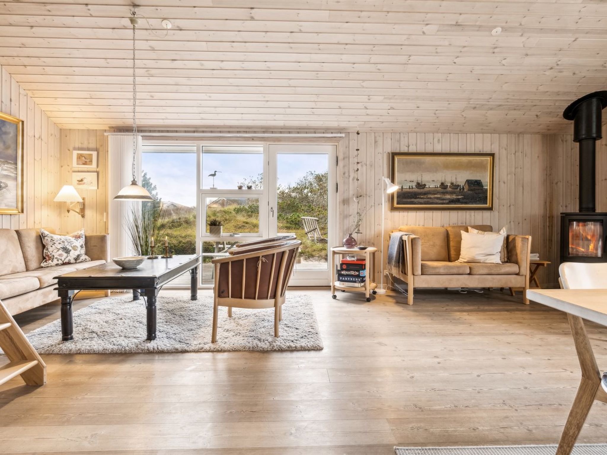 Dune house with sauna